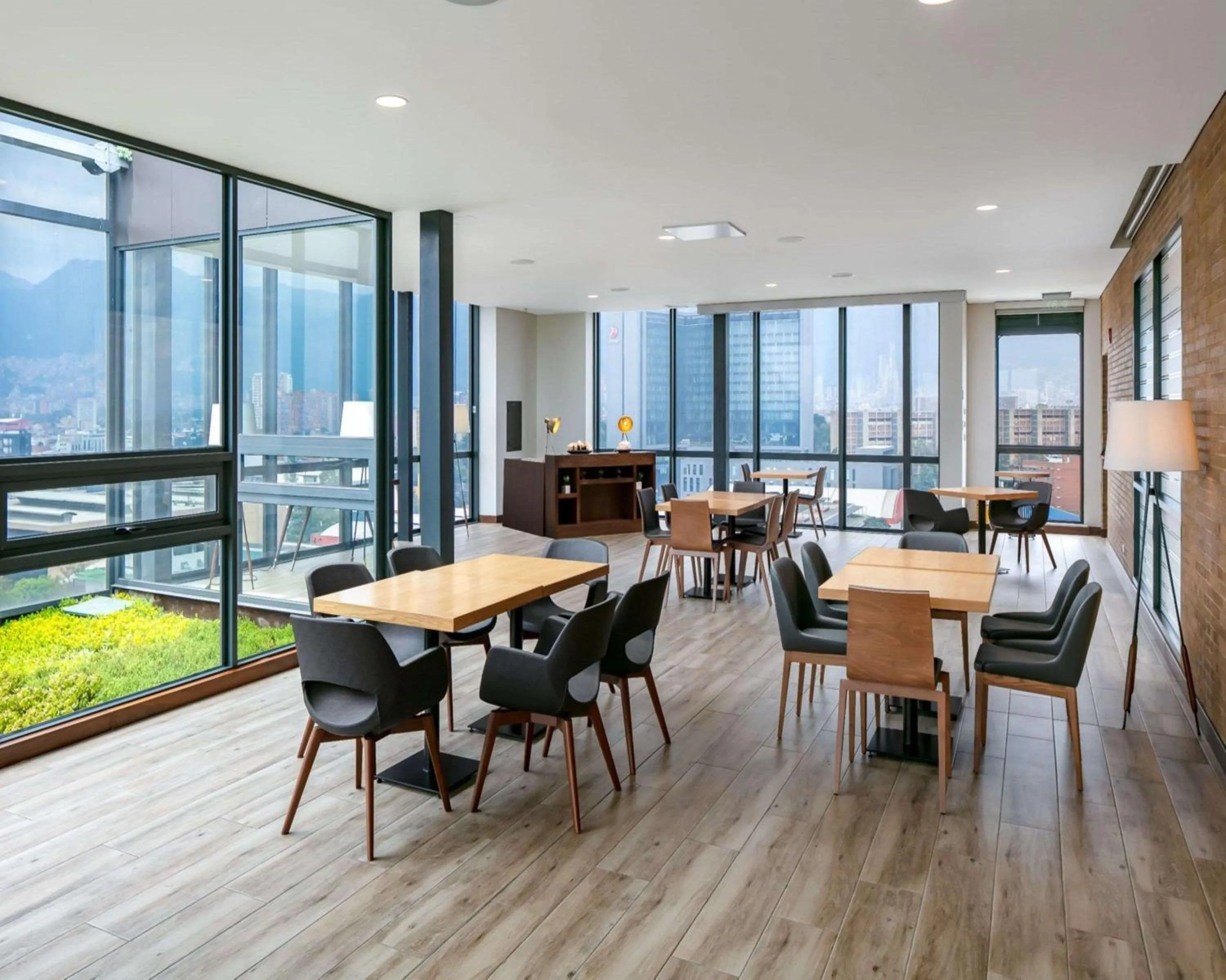 Patio in Hyatt Place Bogota Convention Center