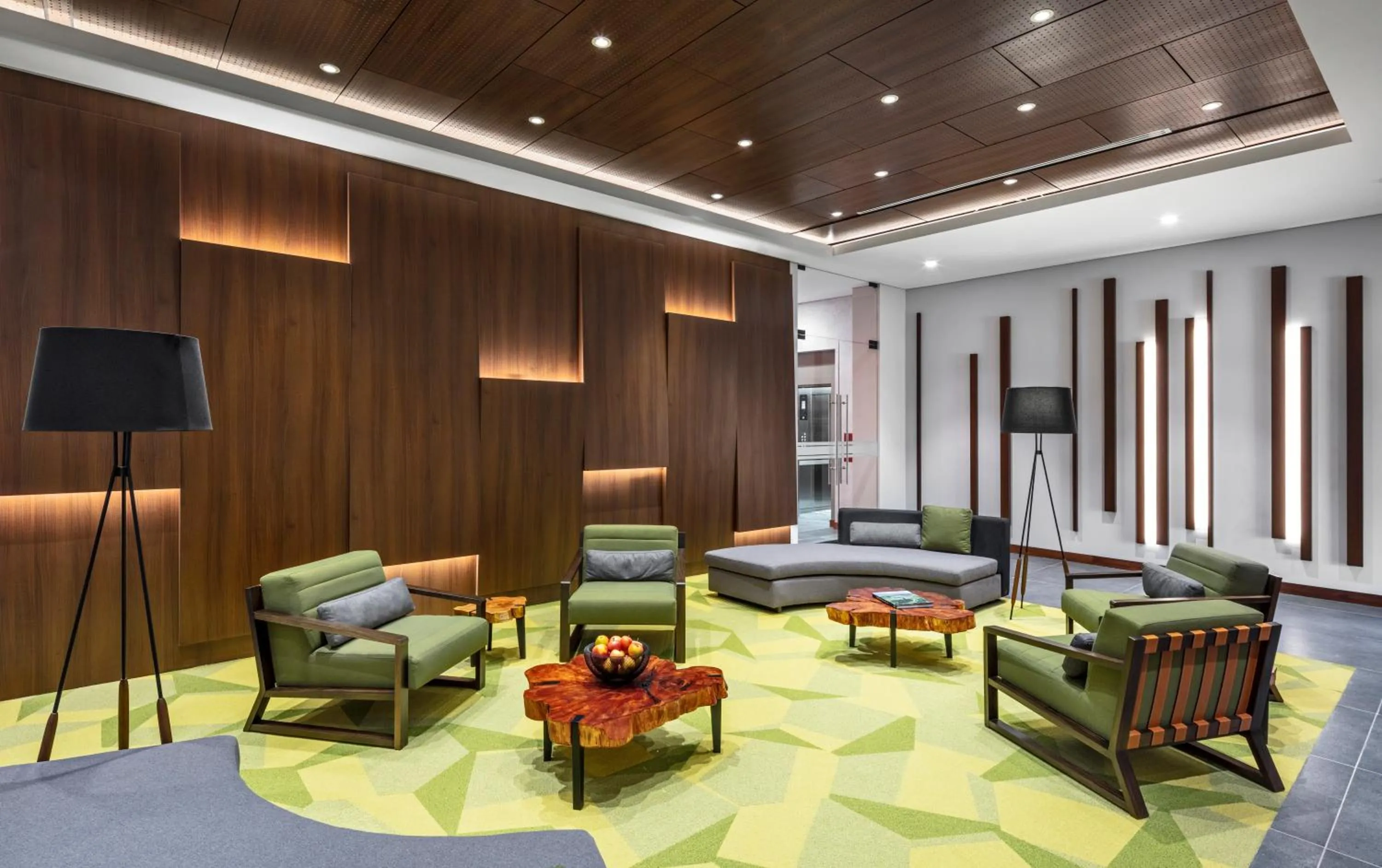 Seating area in Hyatt Place Bogota Convention Center