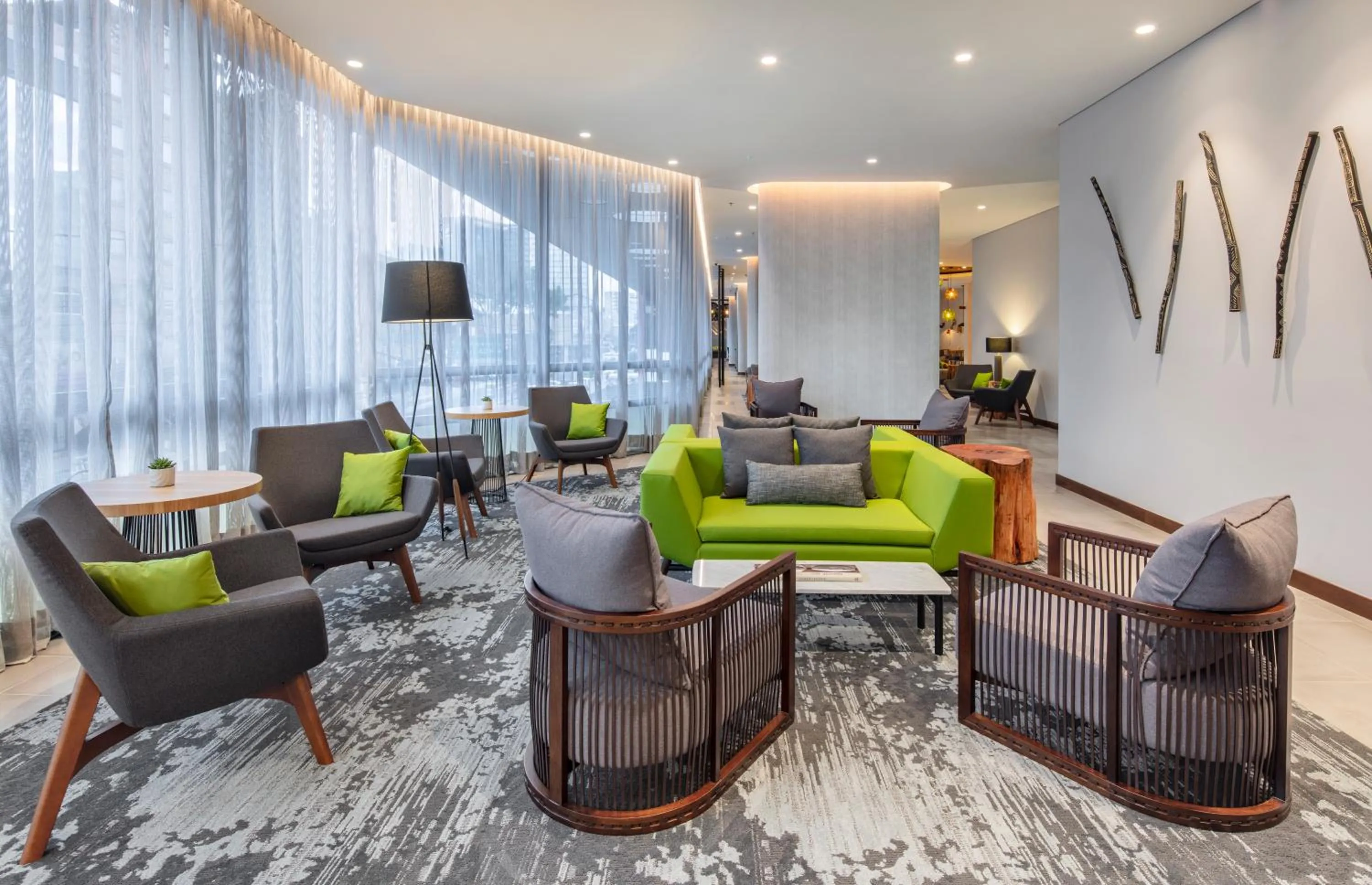 Living room in Hyatt Place Bogota Convention Center