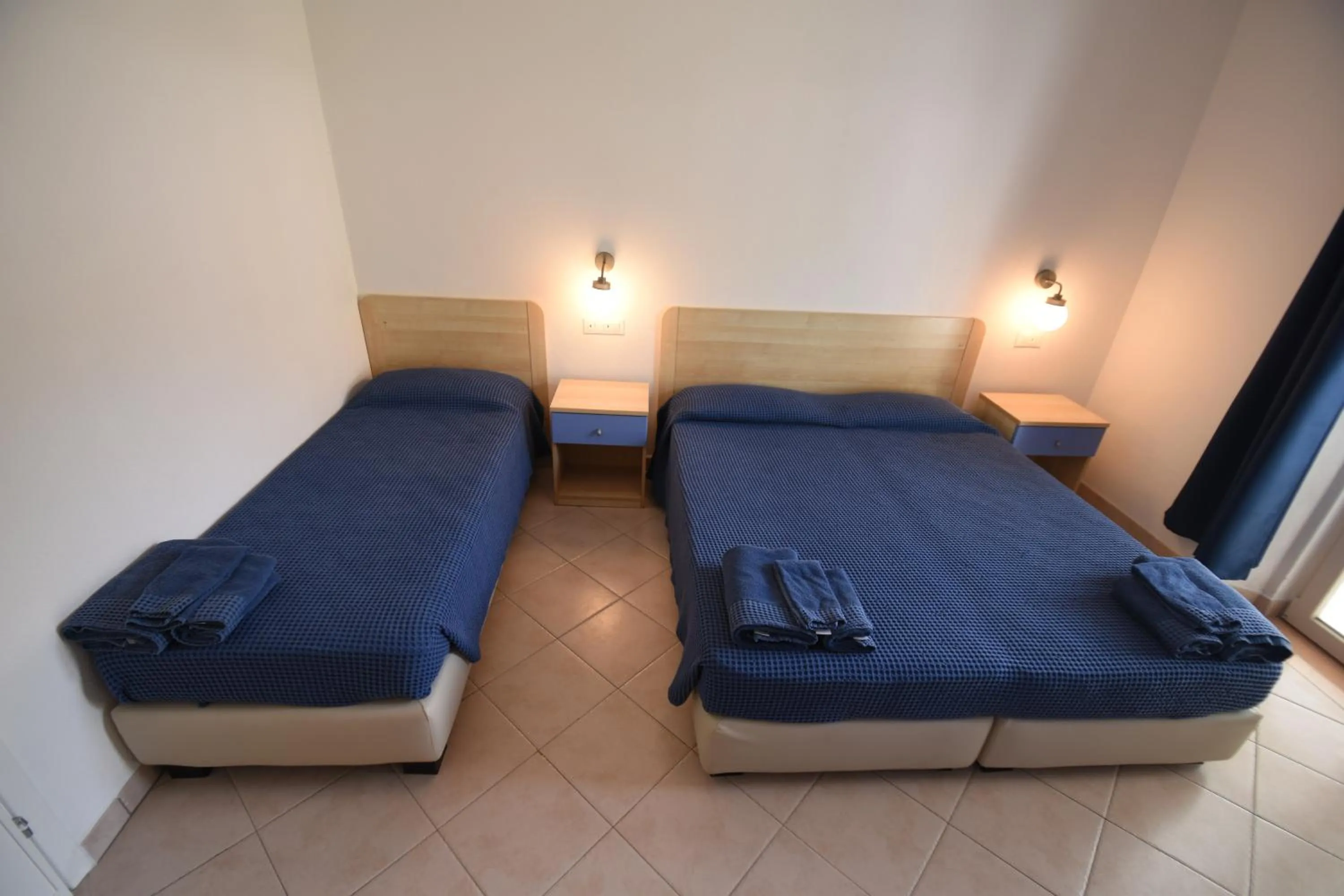 Bed in Hotel la Conchiglia