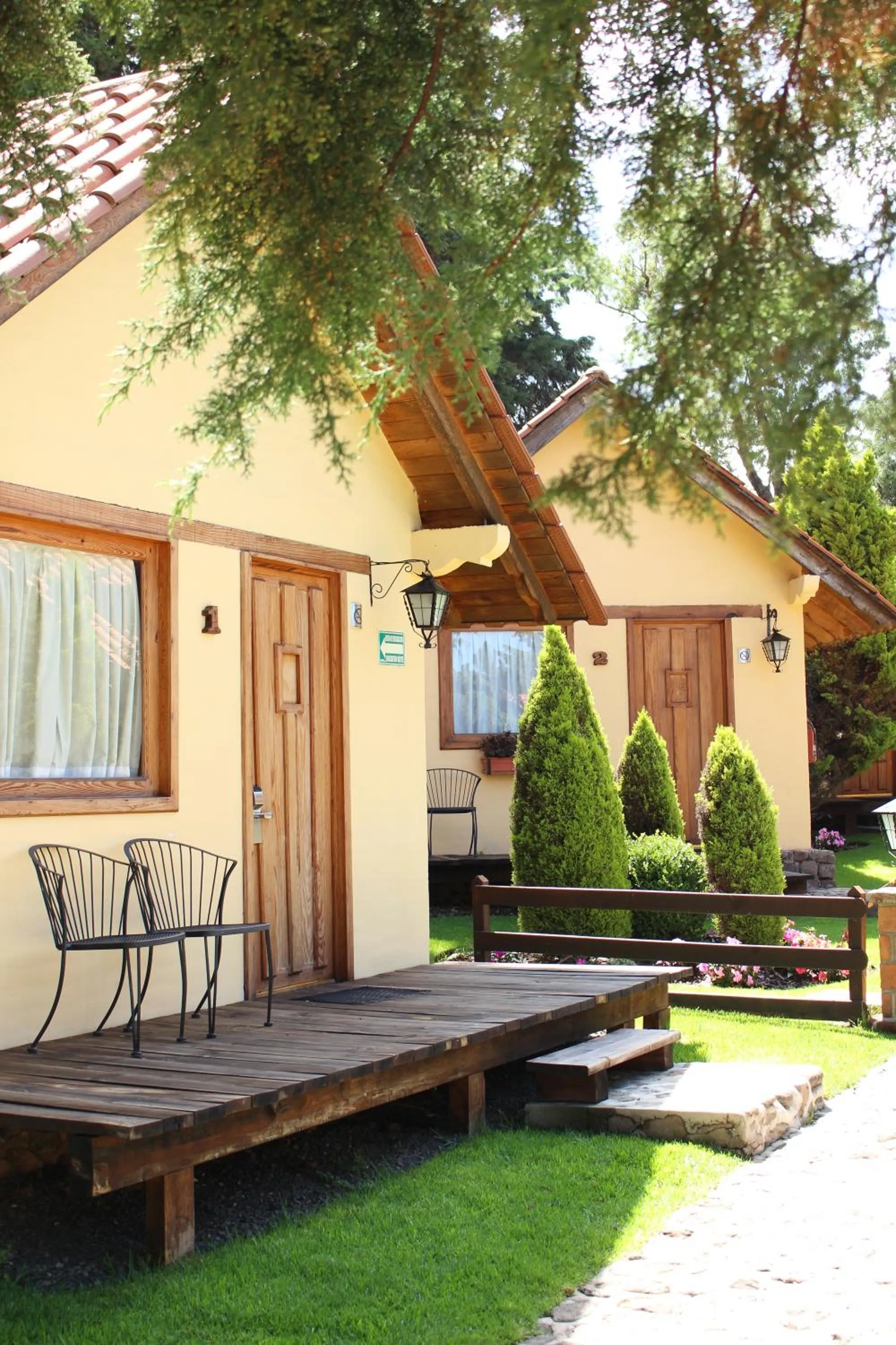 Photo of the whole room in Cabañas Sierra Mazamitla
