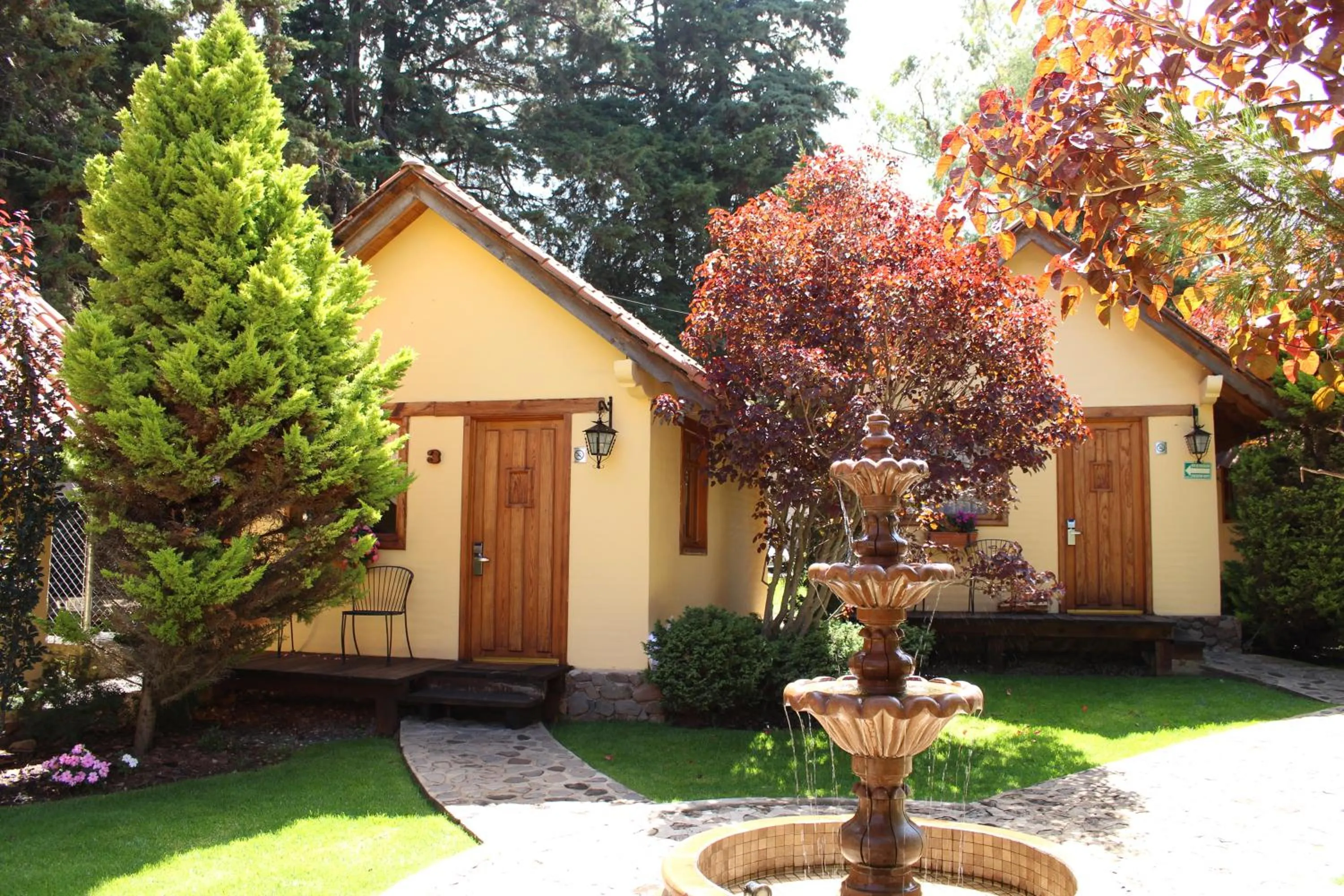 Photo of the whole room in Cabañas Sierra Mazamitla