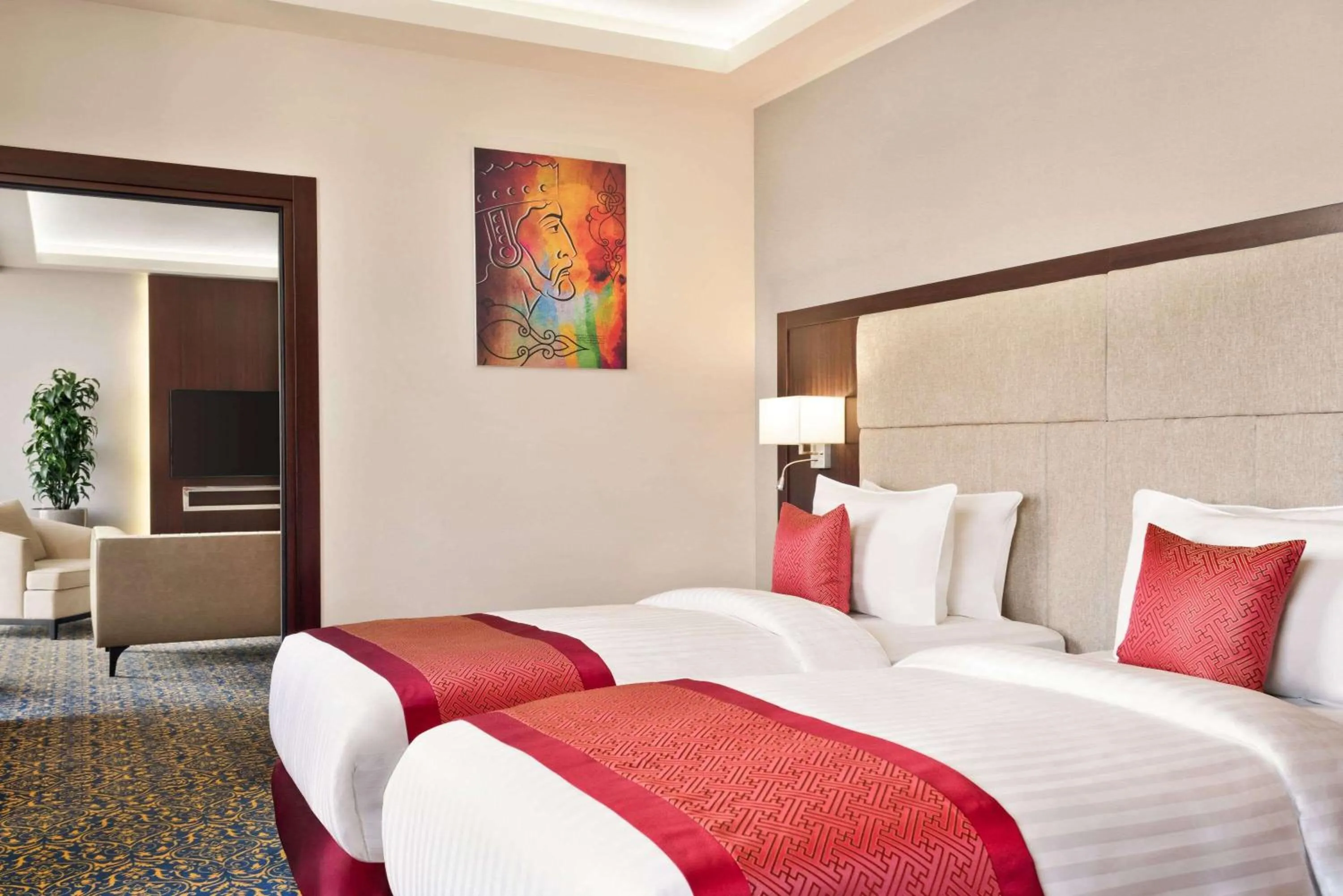 Photo of the whole room, Bed in Ramada Hotel & Suites by Wyndham Yerevan