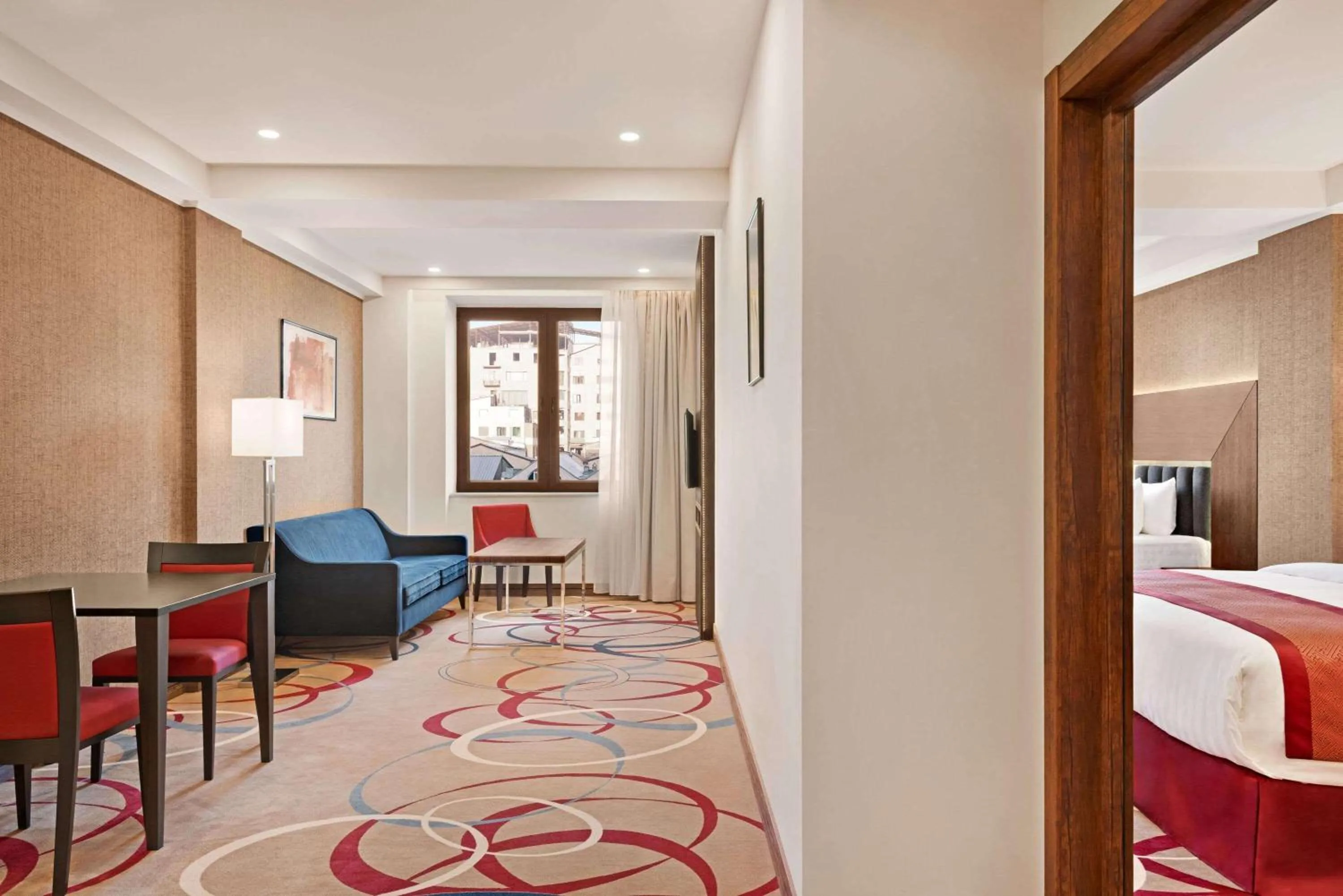 Photo of the whole room, Bed in Ramada Hotel & Suites by Wyndham Yerevan