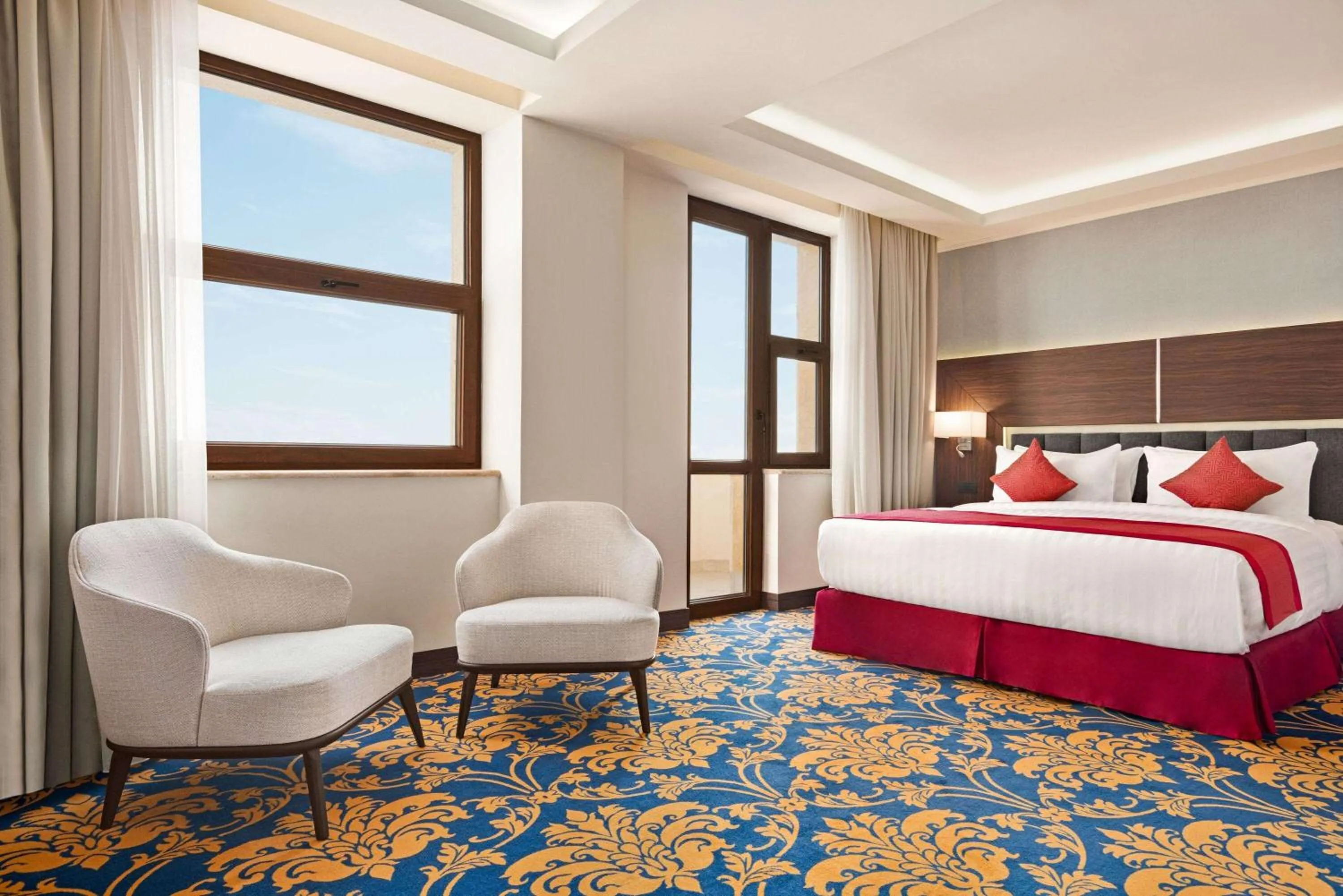 Photo of the whole room, Bed in Ramada Hotel & Suites by Wyndham Yerevan