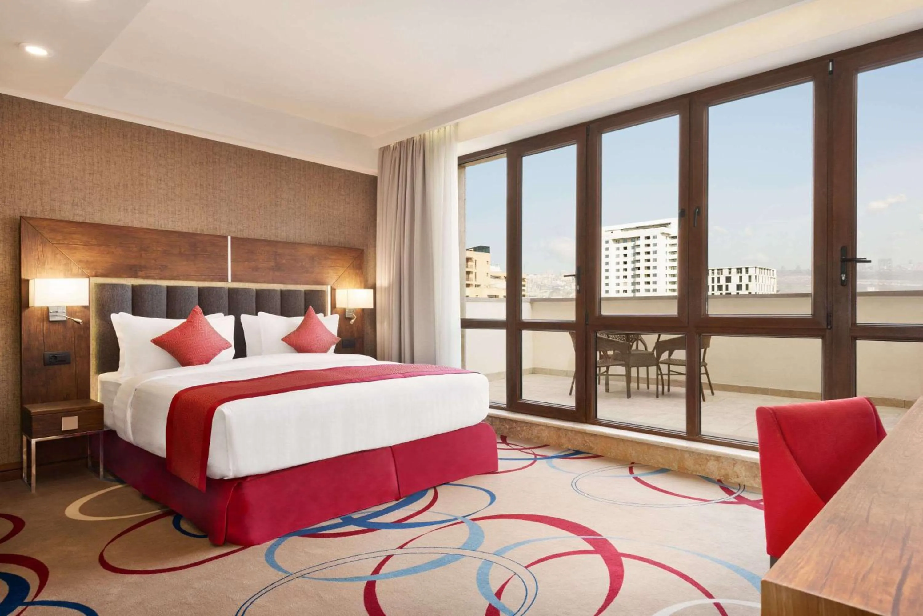 Photo of the whole room, Bed in Ramada Hotel & Suites by Wyndham Yerevan