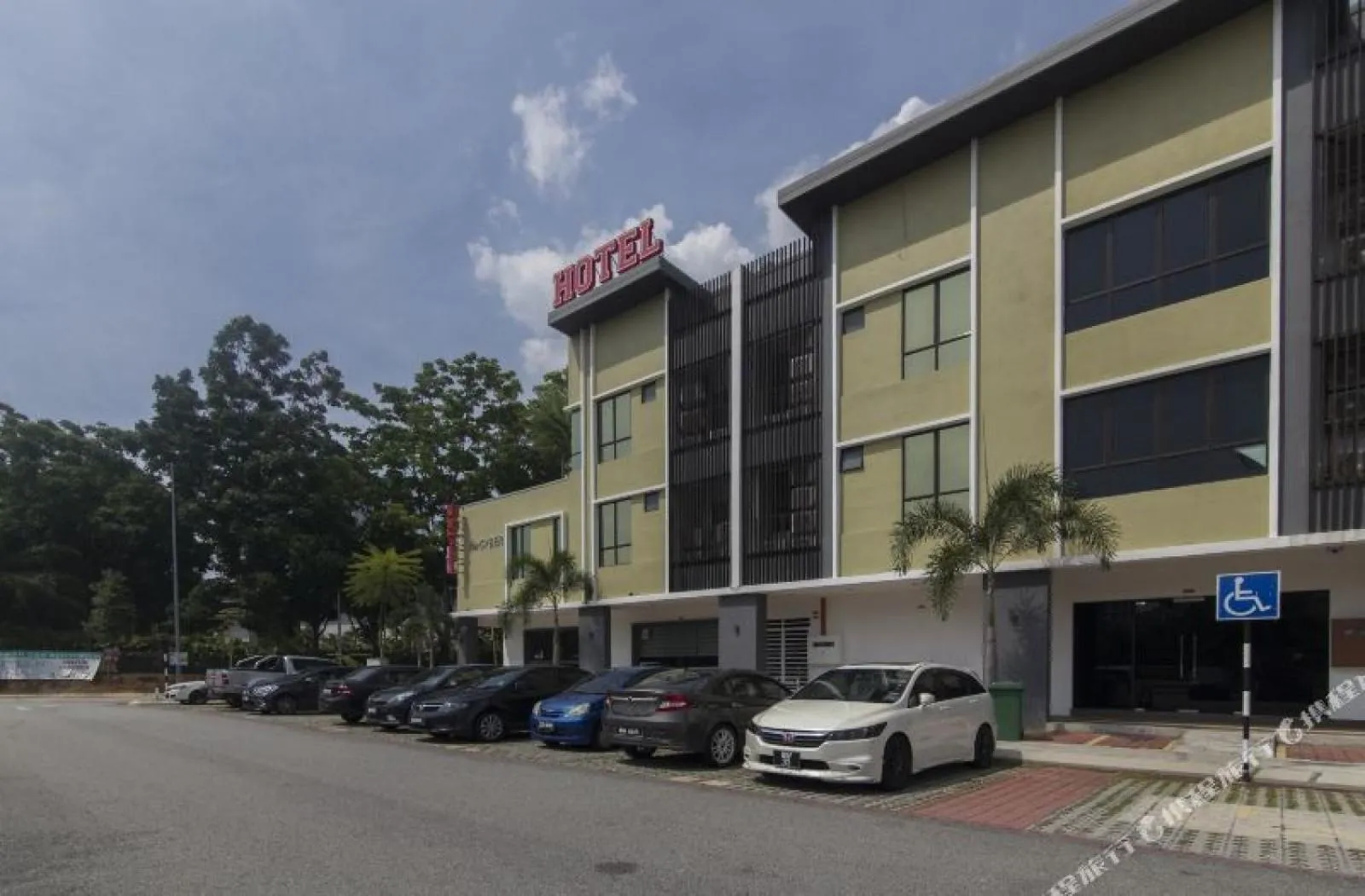 Property building in De Cyber Boutique Hotel