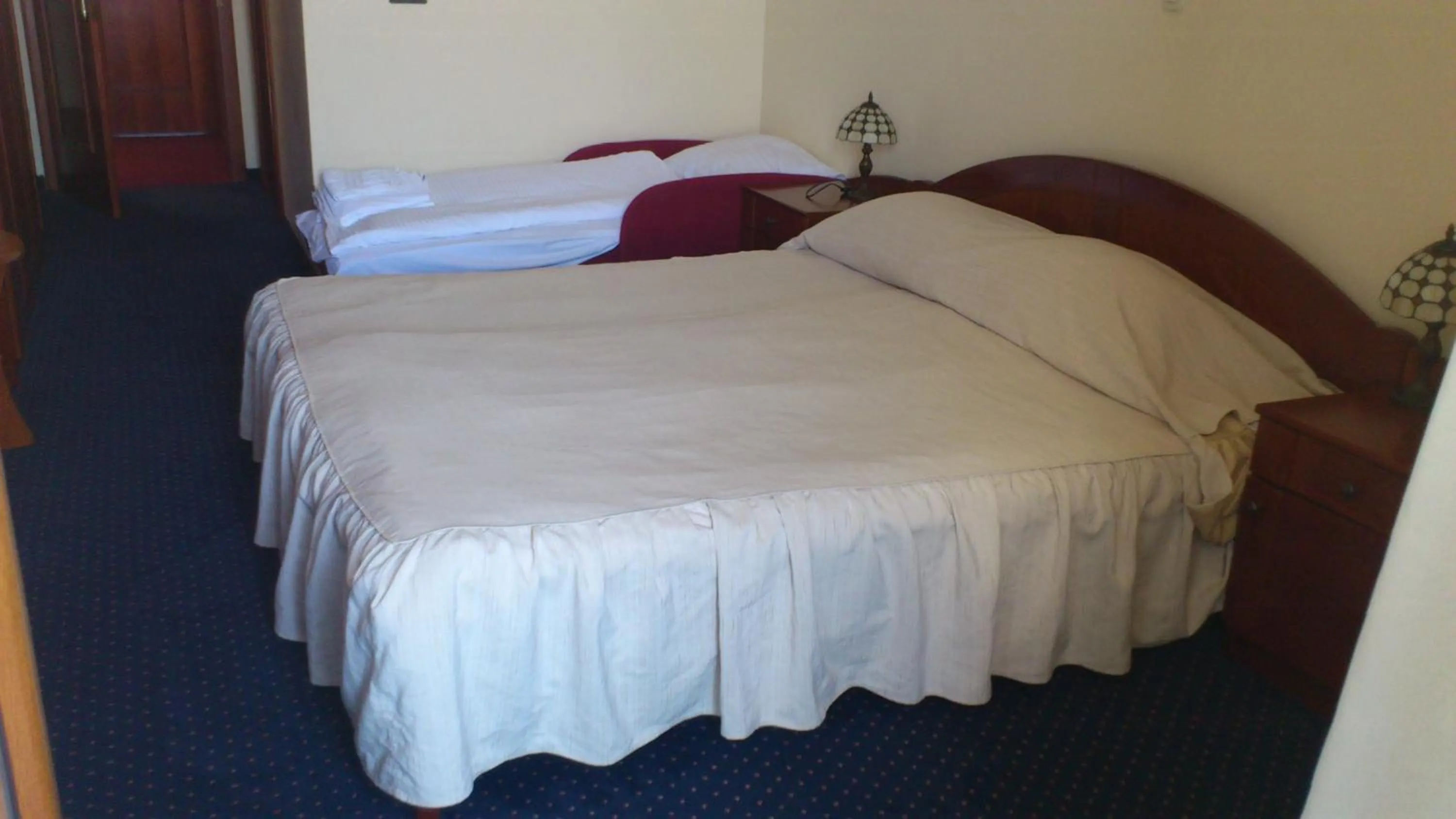 Bed in Hotel Miramare