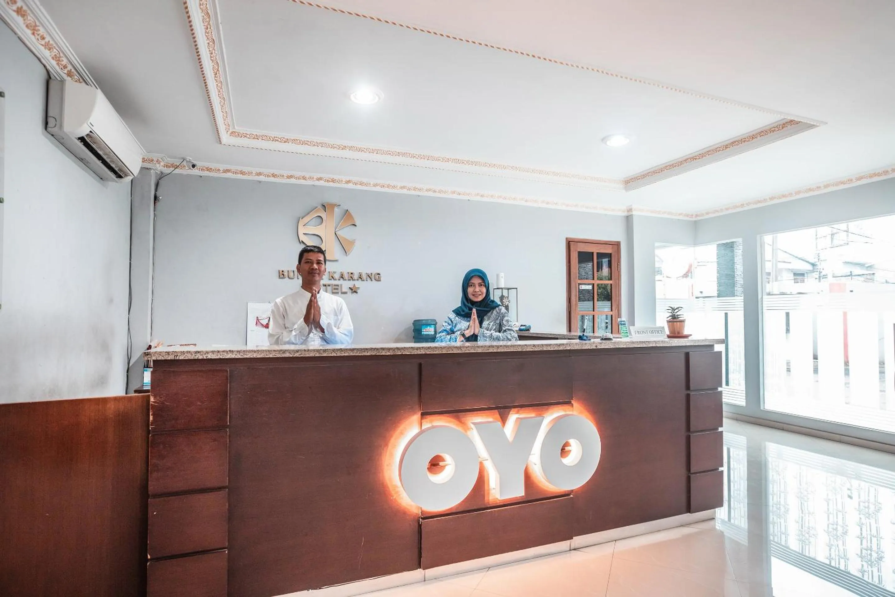 Lobby or reception in Hotel O Bunga Karang Hotel