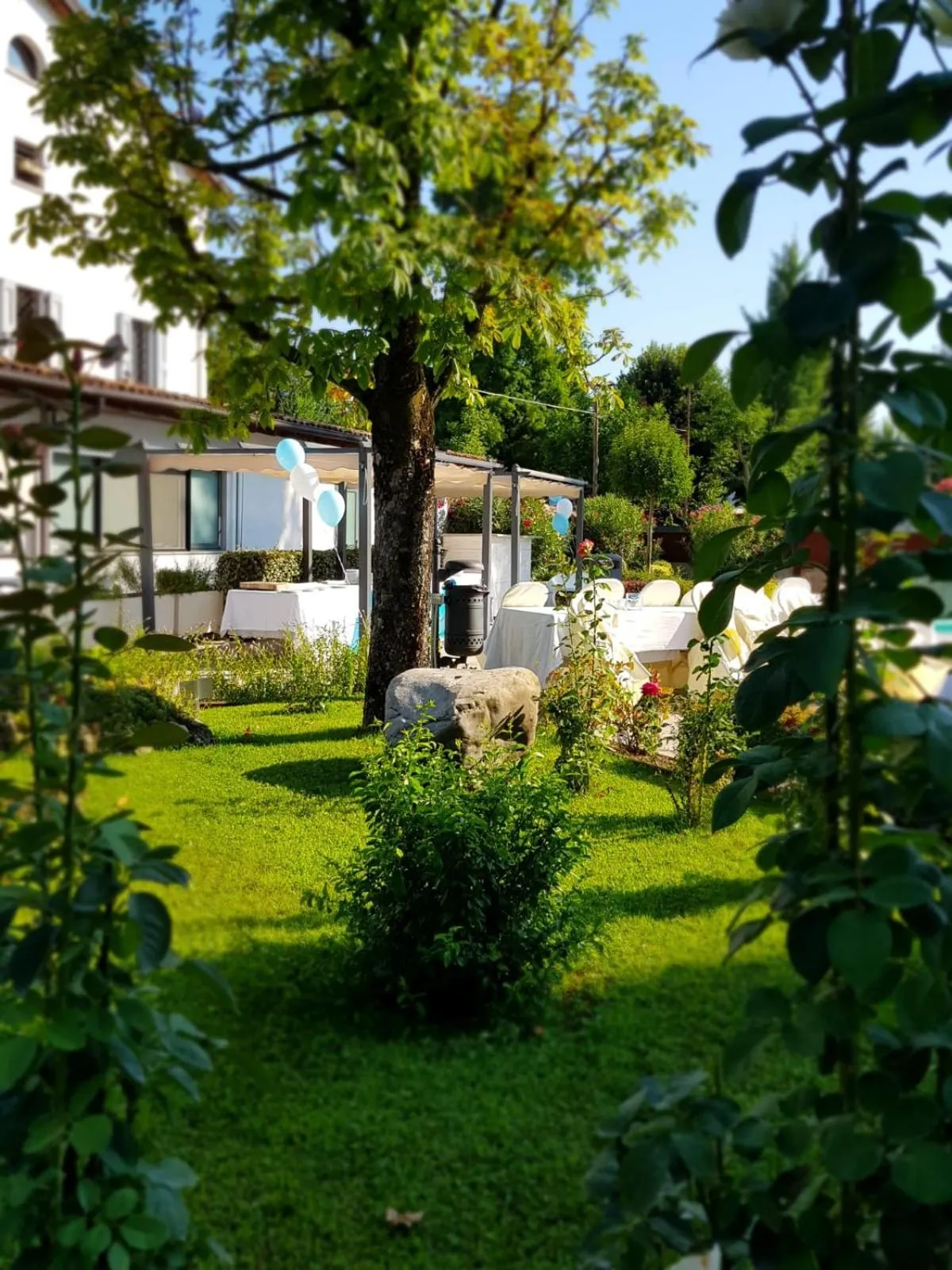 Garden in taverna napoleone