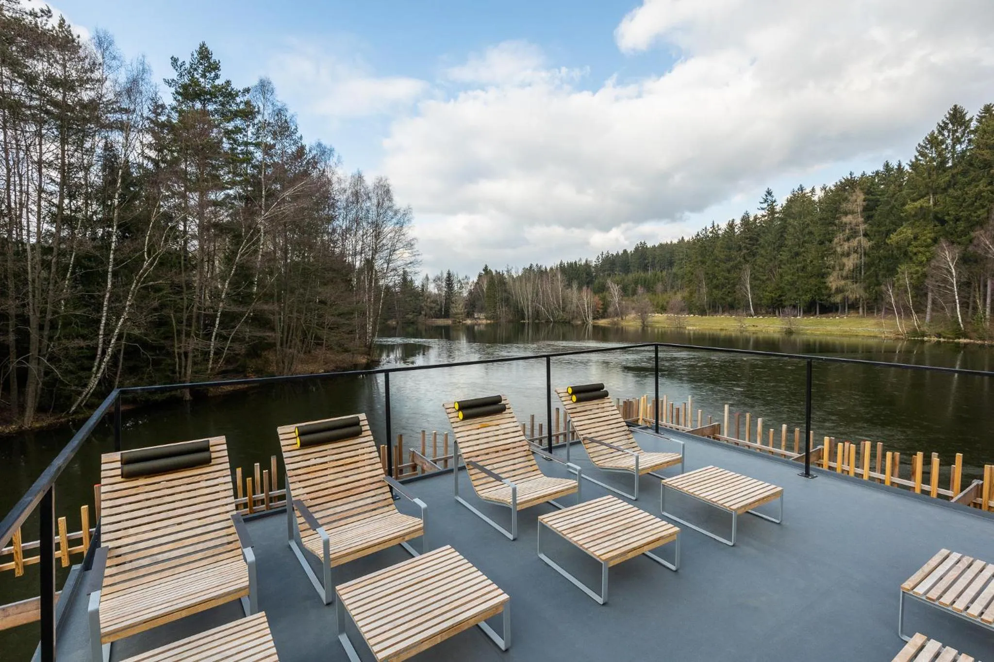 Sauna in Hotel Kouty