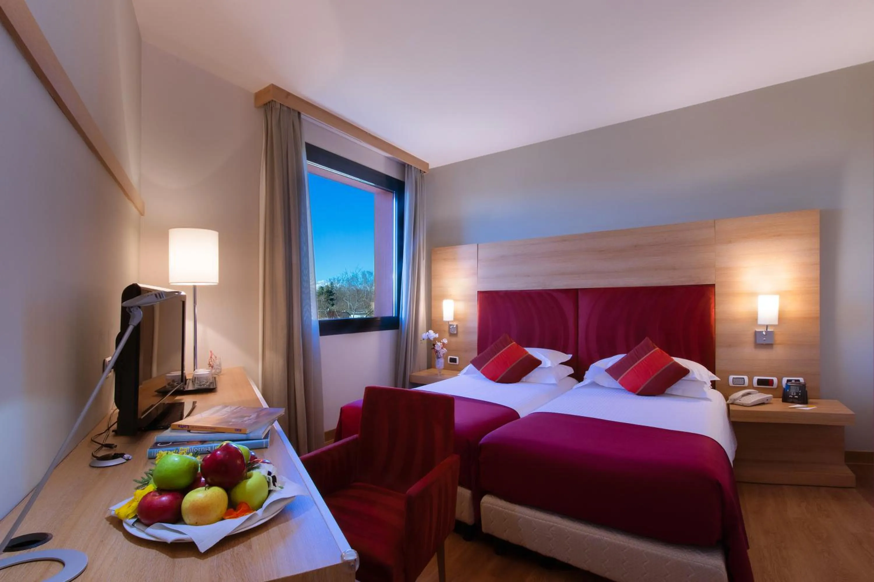 Bed in Zeus Essence Dolce by Wyndham Milan Malpensa