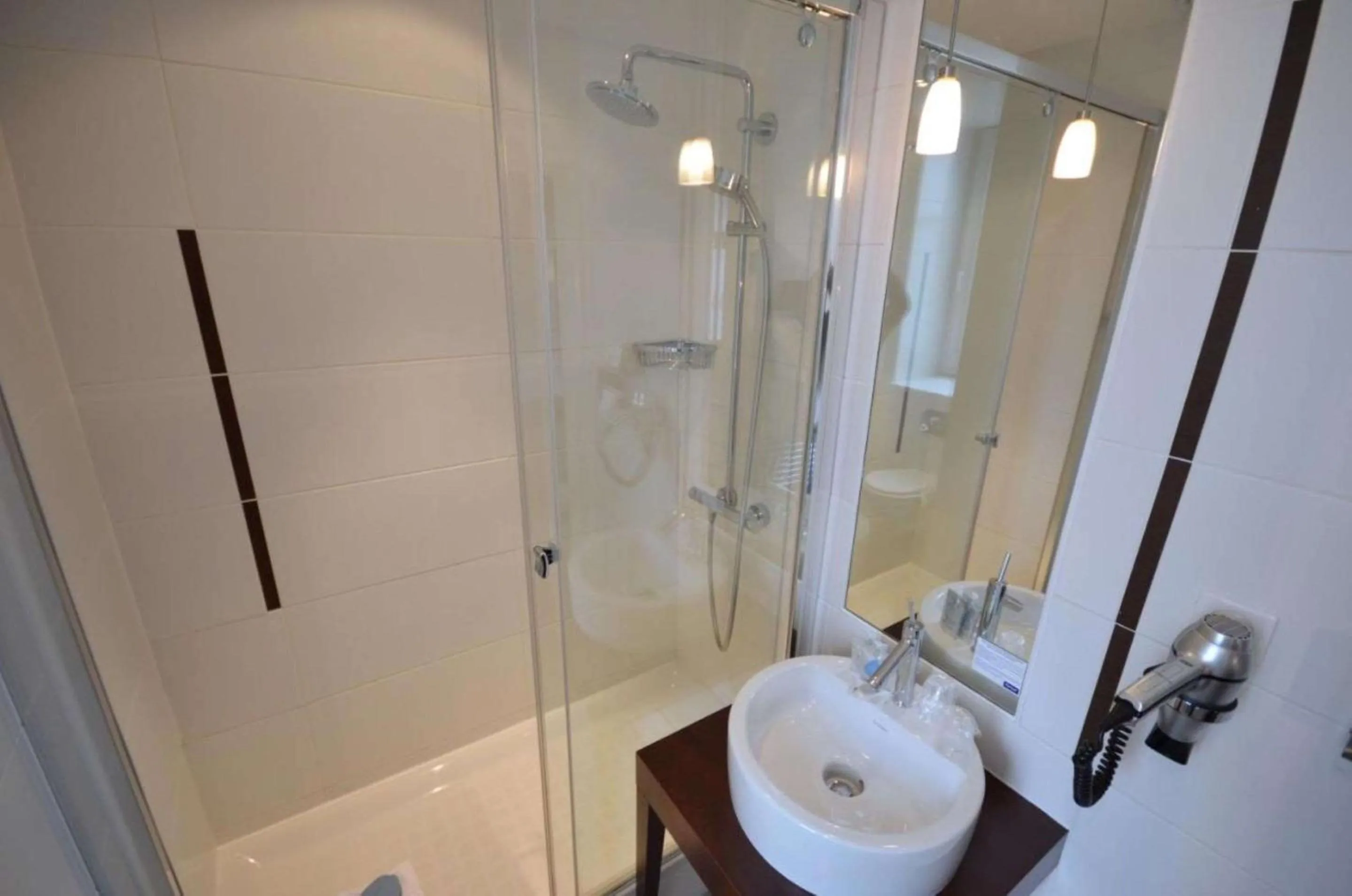 Shower in Best Western Dijon Centre Gare