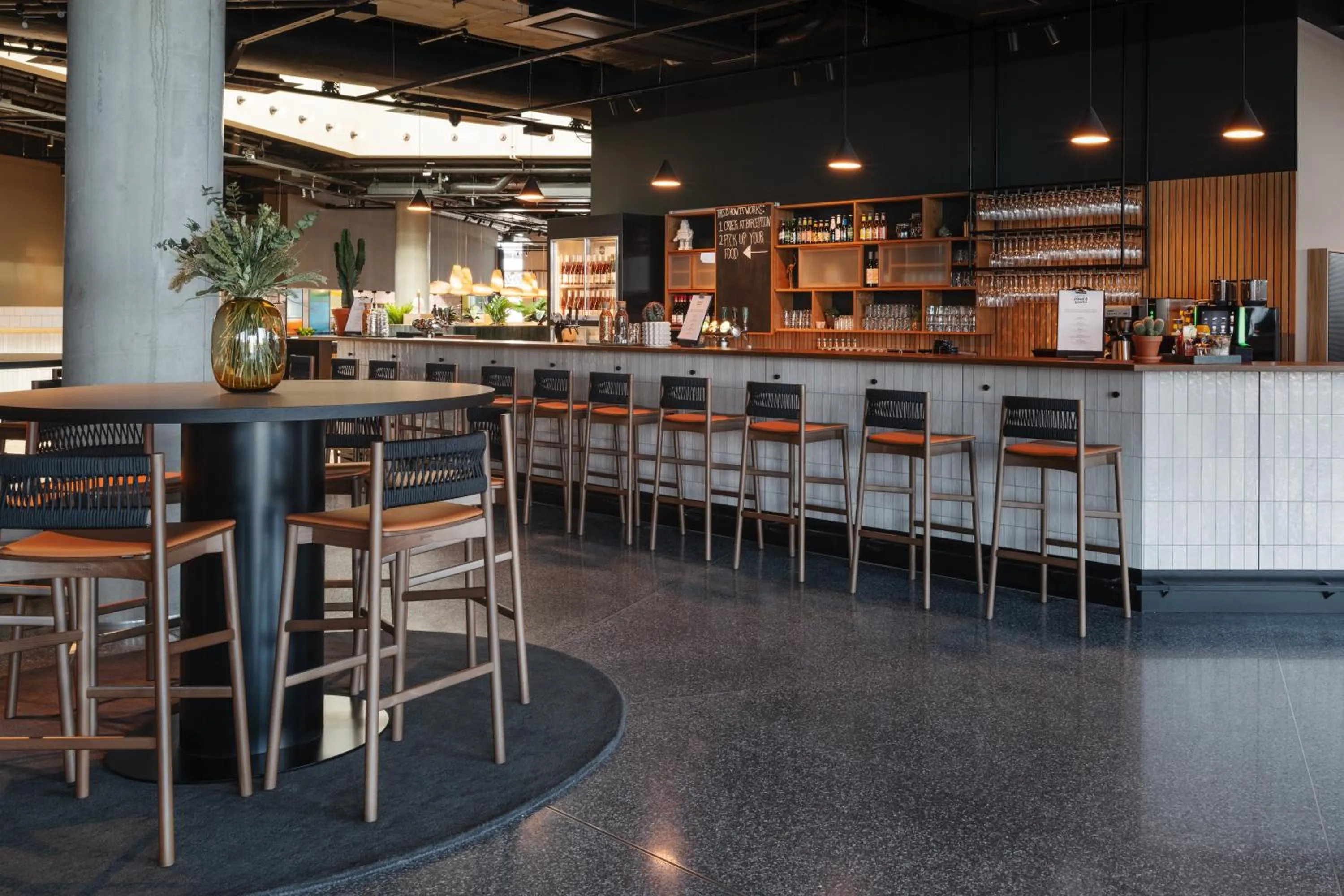 Lobby or reception in Comfort Hotel Arlanda Airport Terminal