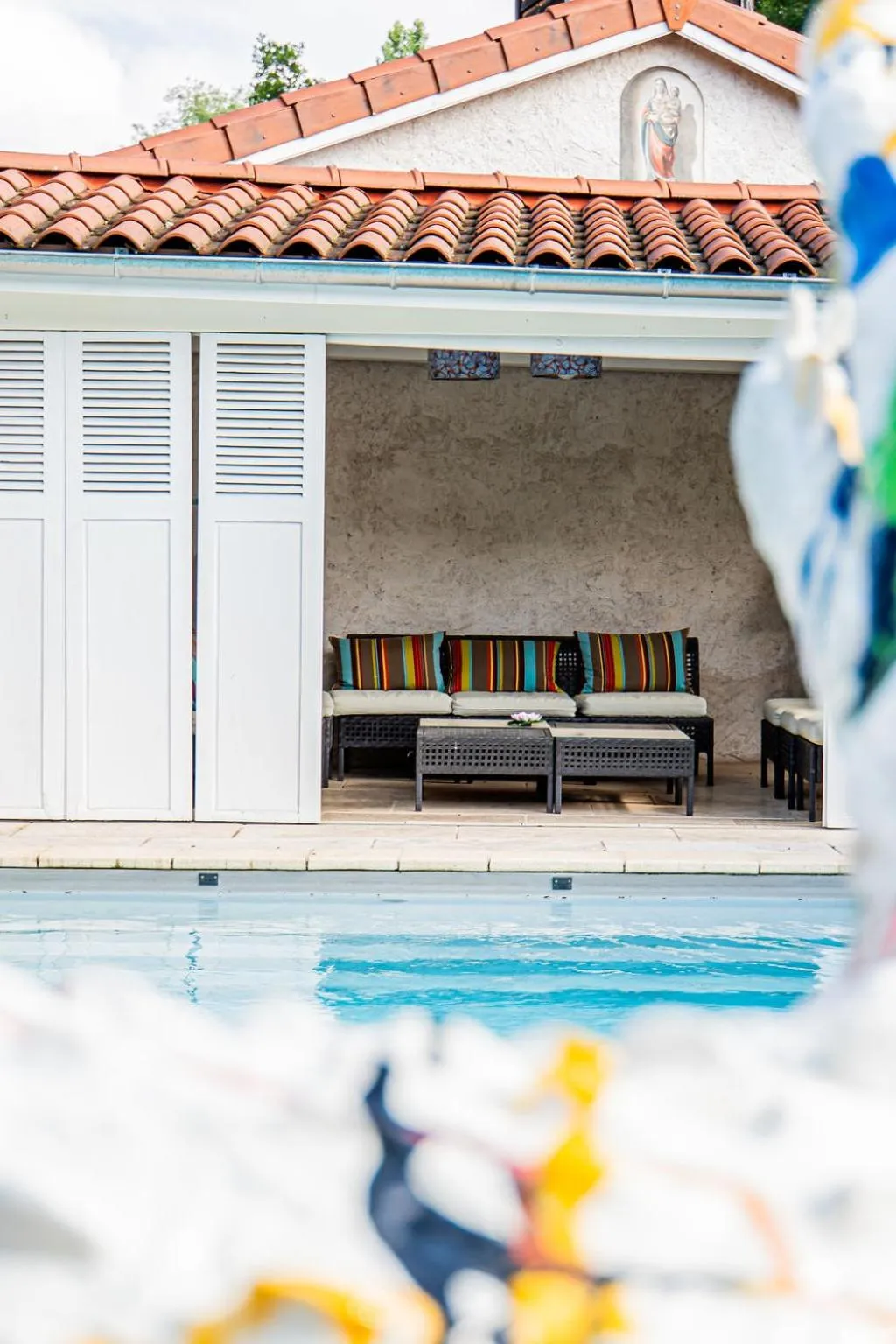 Swimming pool in Chateau des Perichons