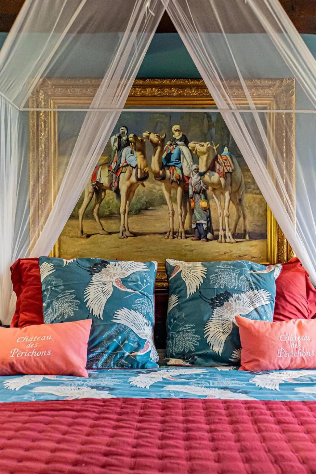 Bed in Chateau des Perichons