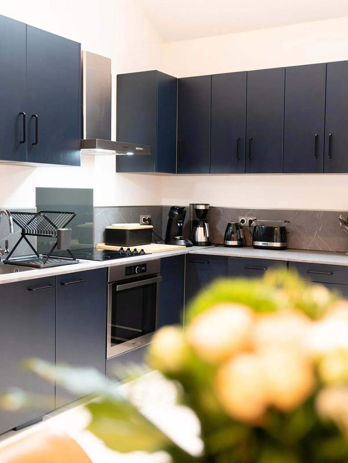 Kitchen or kitchenette in Les Bobos à la ferme