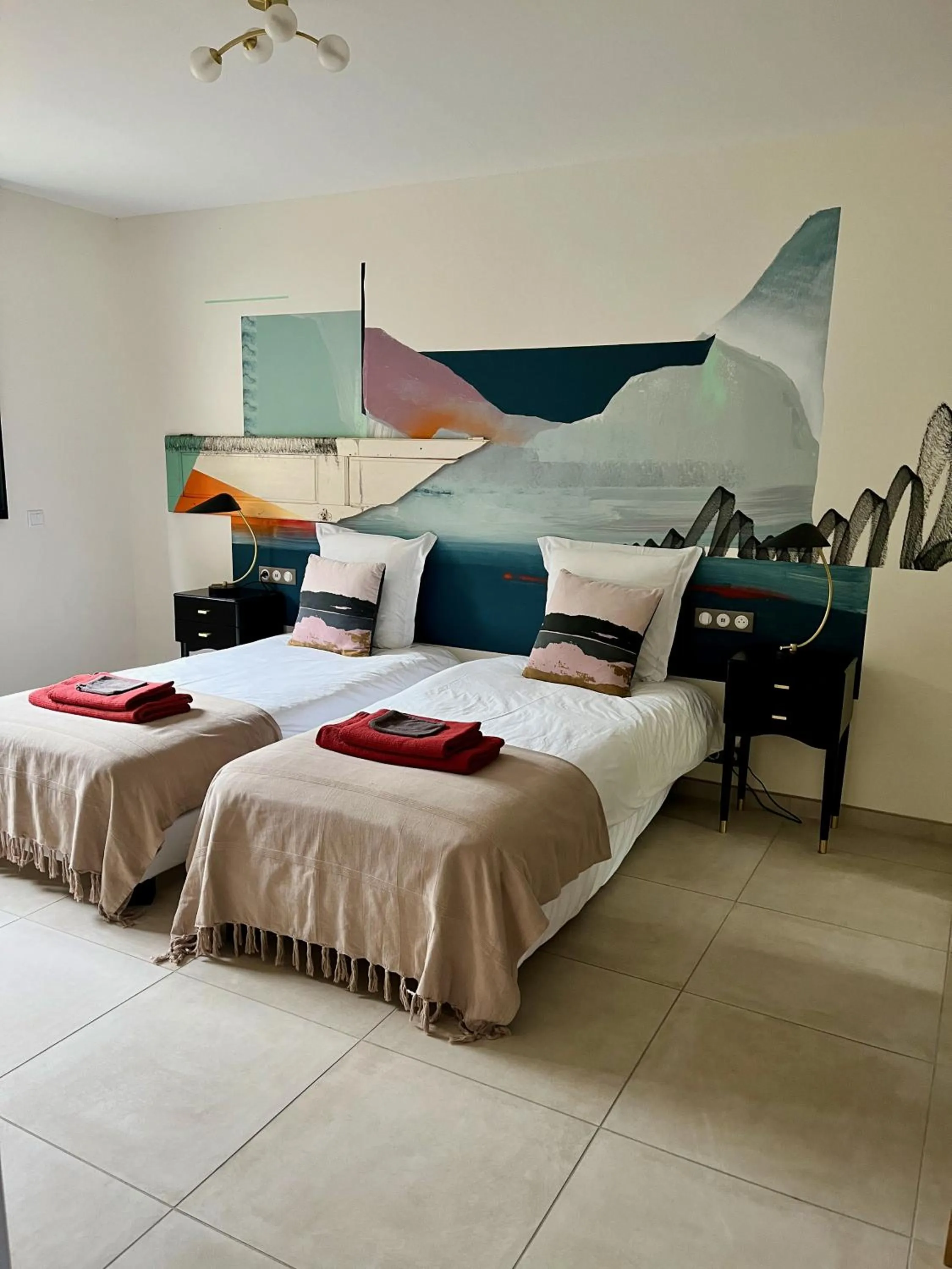 Photo of the whole room, Bed in Les Bobos à la ferme