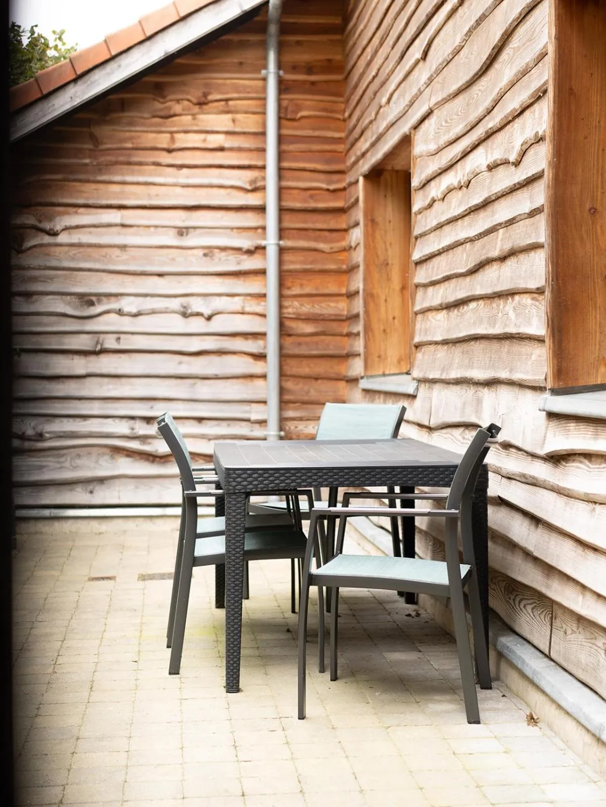 Patio in Les Bobos à la ferme