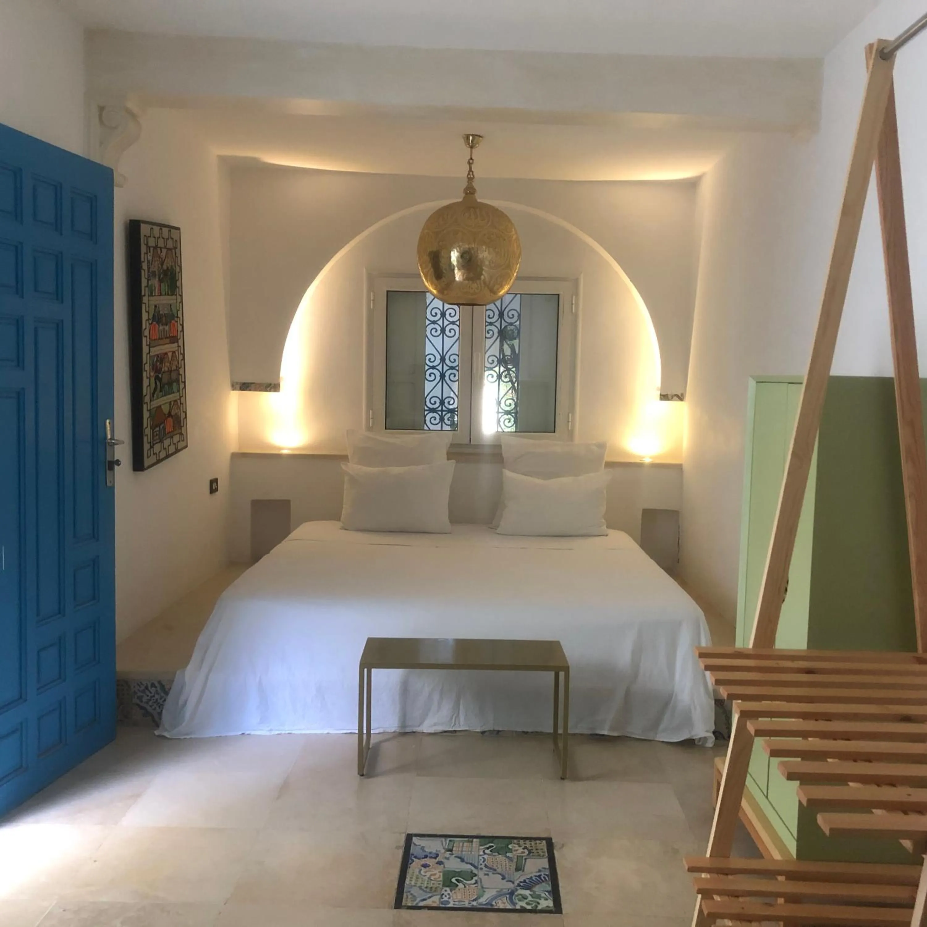 Photo of the whole room, Bed in Dar Marsa Cubes
