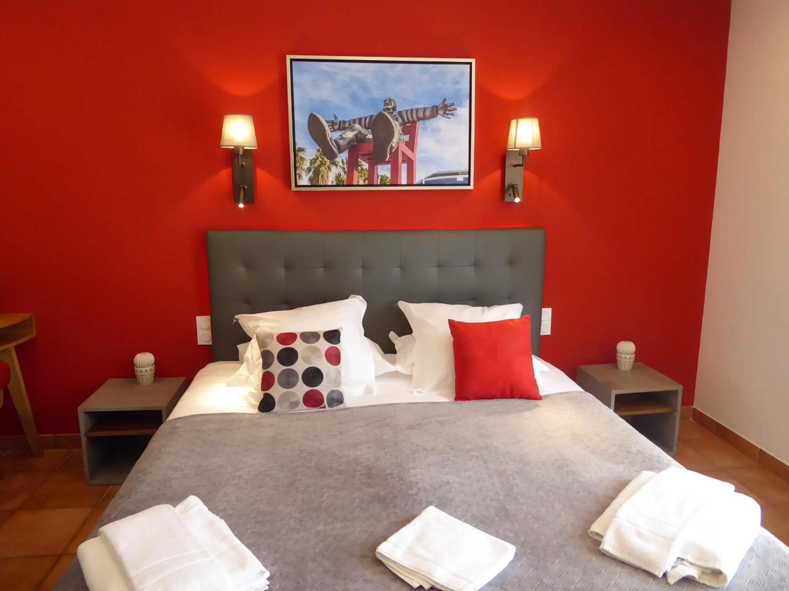 Bedroom, Bed in Mas Picton