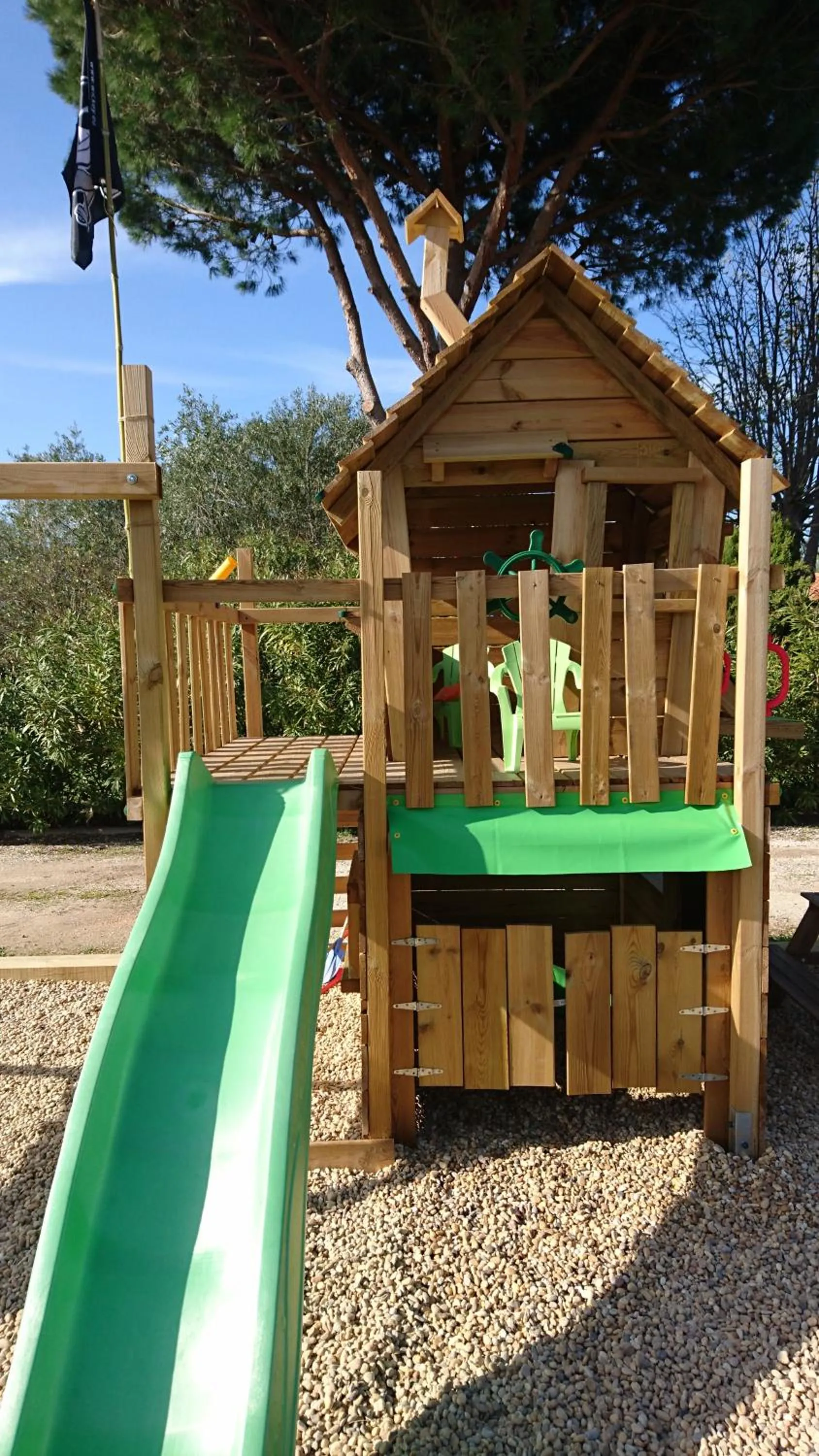 Children play ground in Mas Picton