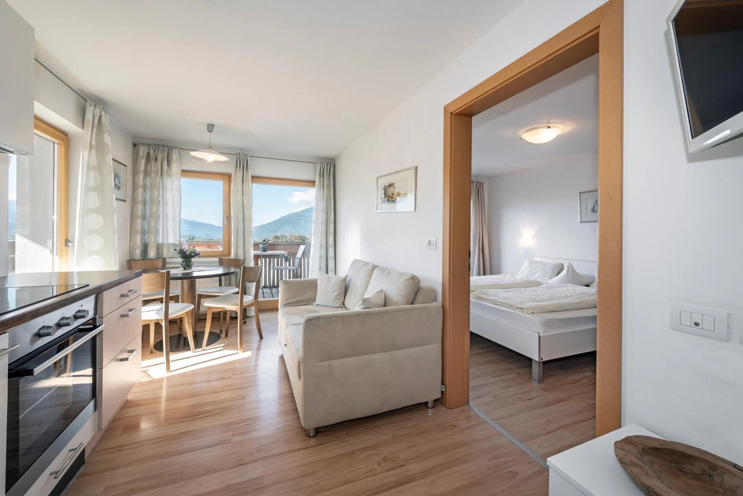 Bed in Panorama Residence Schlossblick