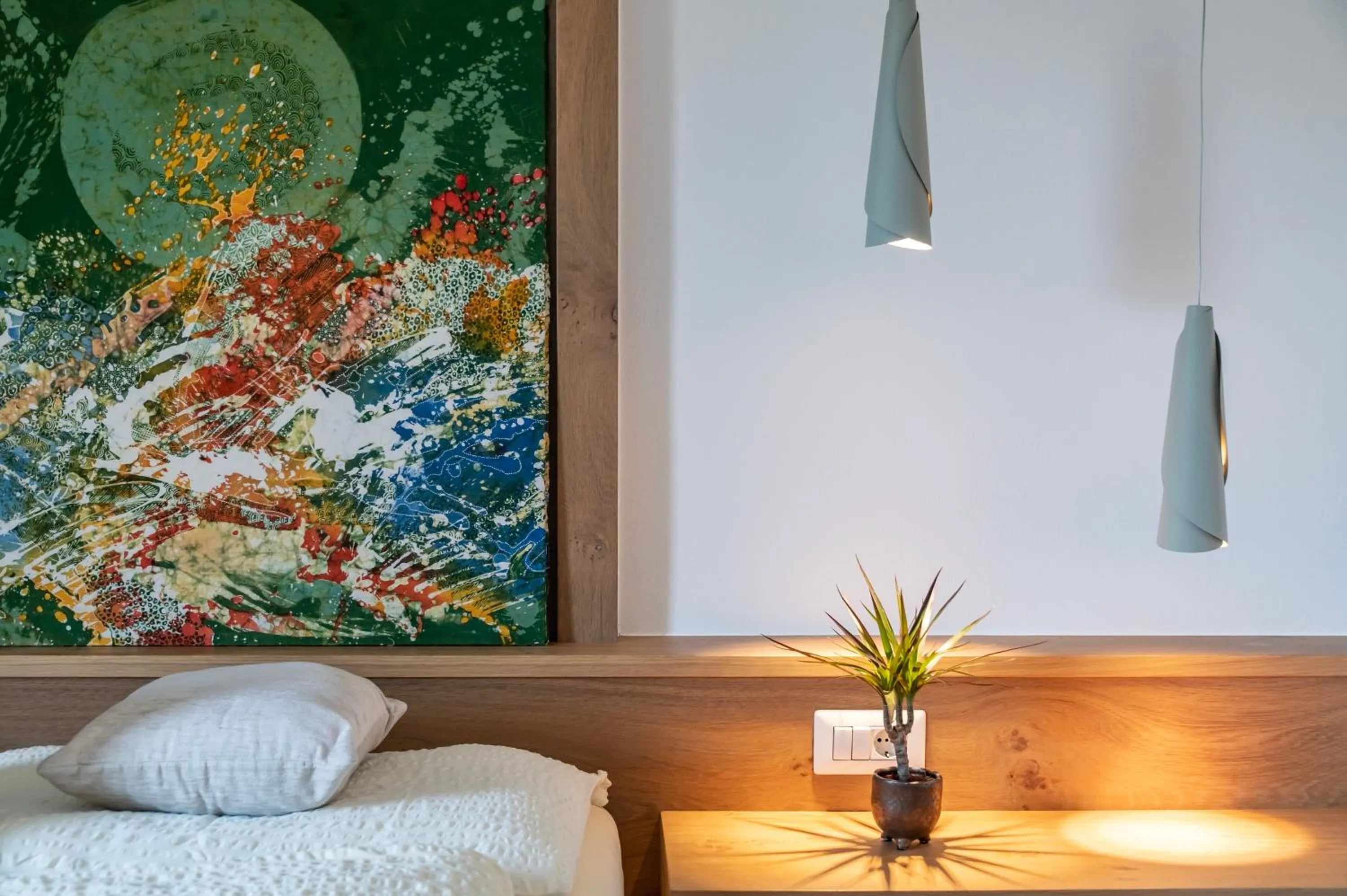 Bed in Panorama Residence Schlossblick