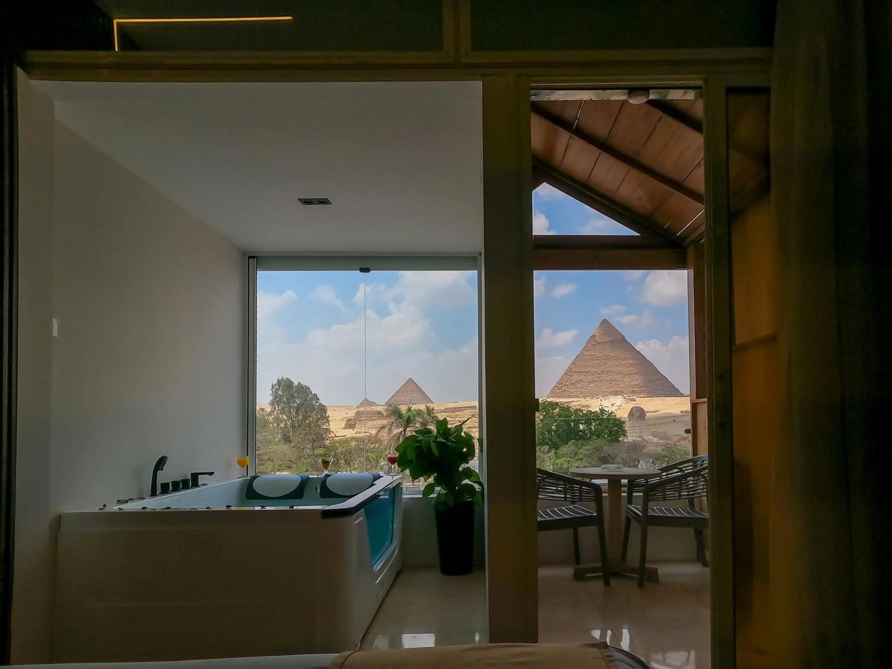 View (from property/room) in Giza Pyramids View Inn