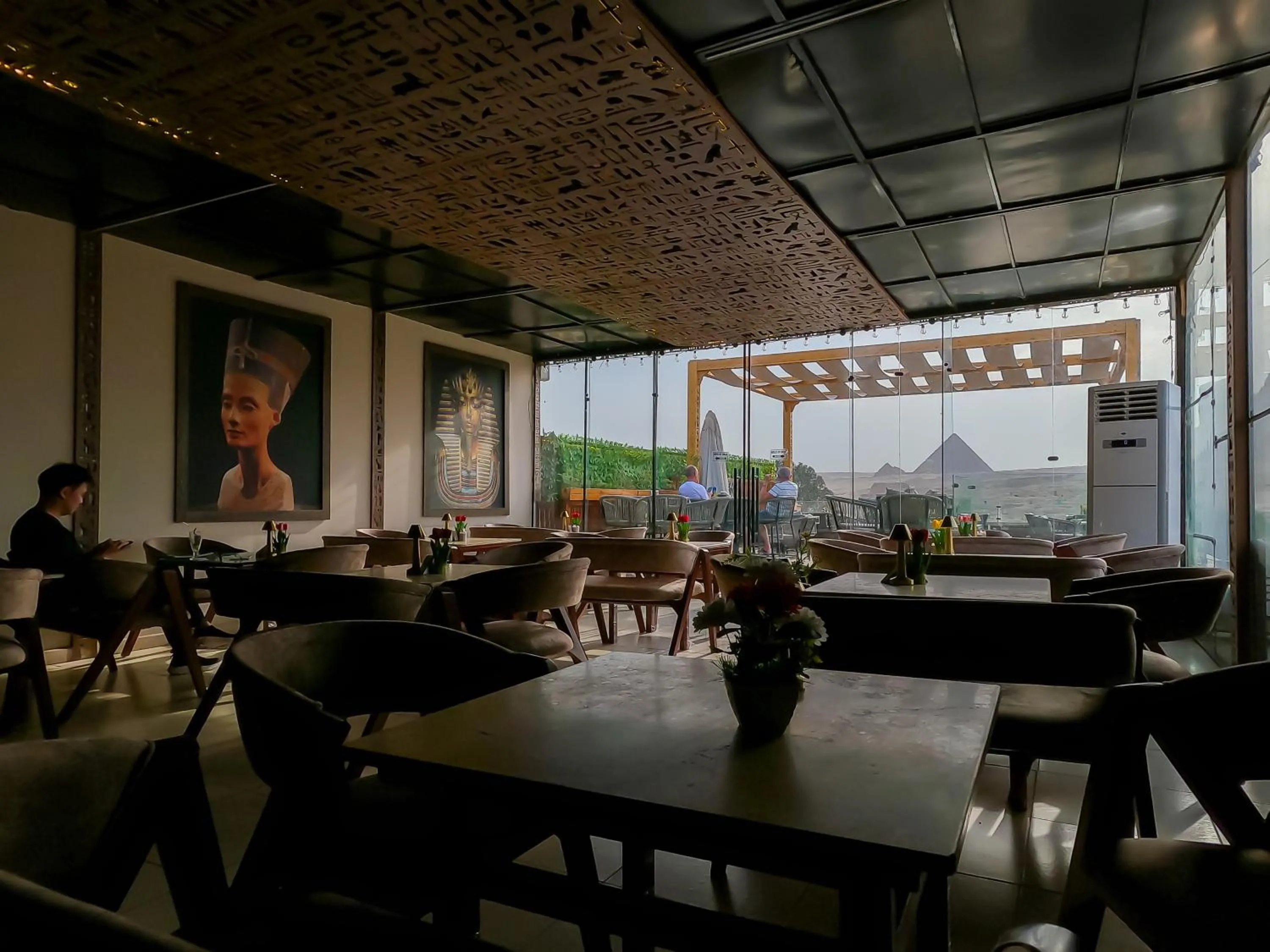 Restaurant/places to eat in Giza Pyramids View Inn