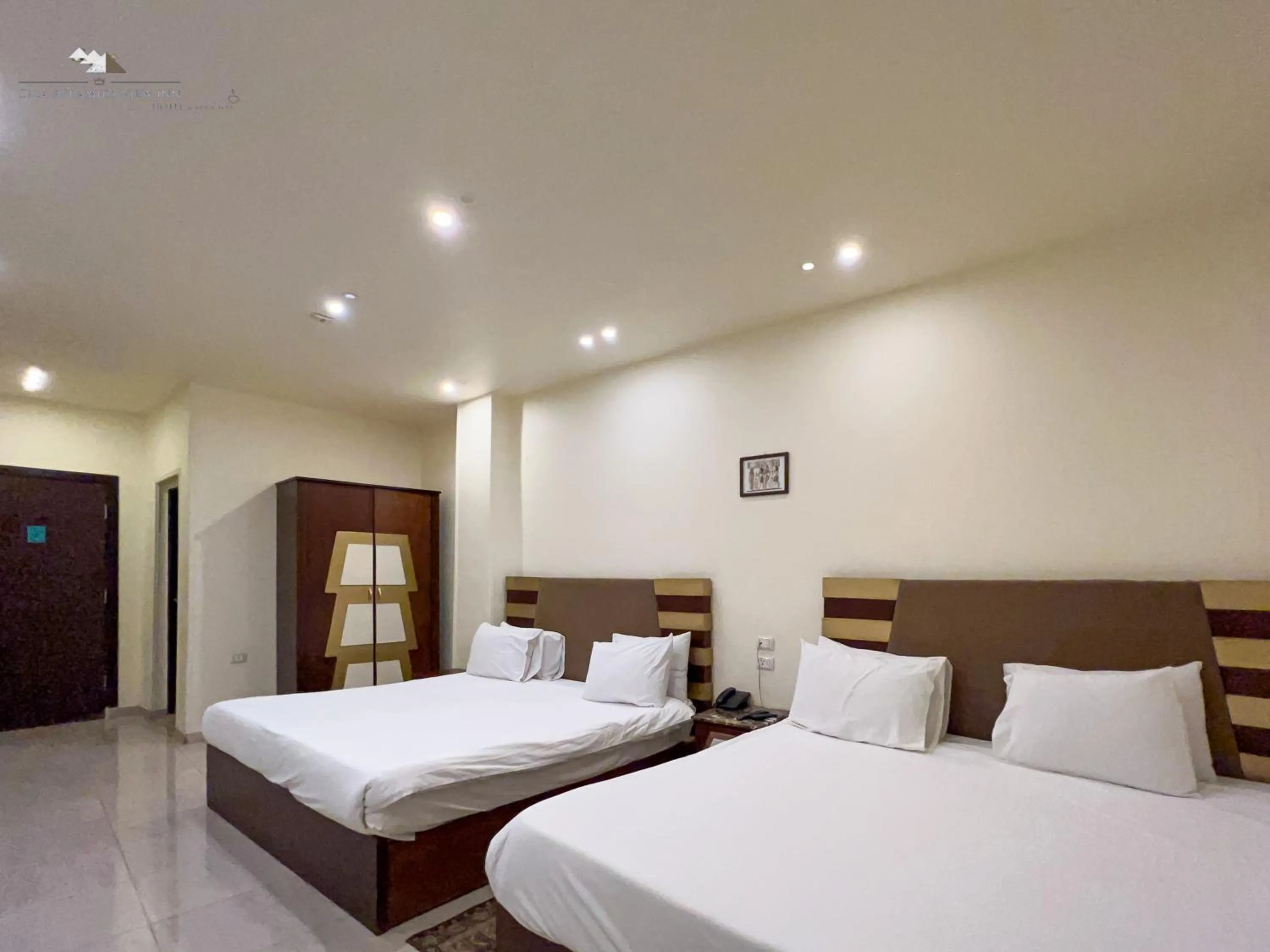 Bedroom, Bed in Giza Pyramids View Inn