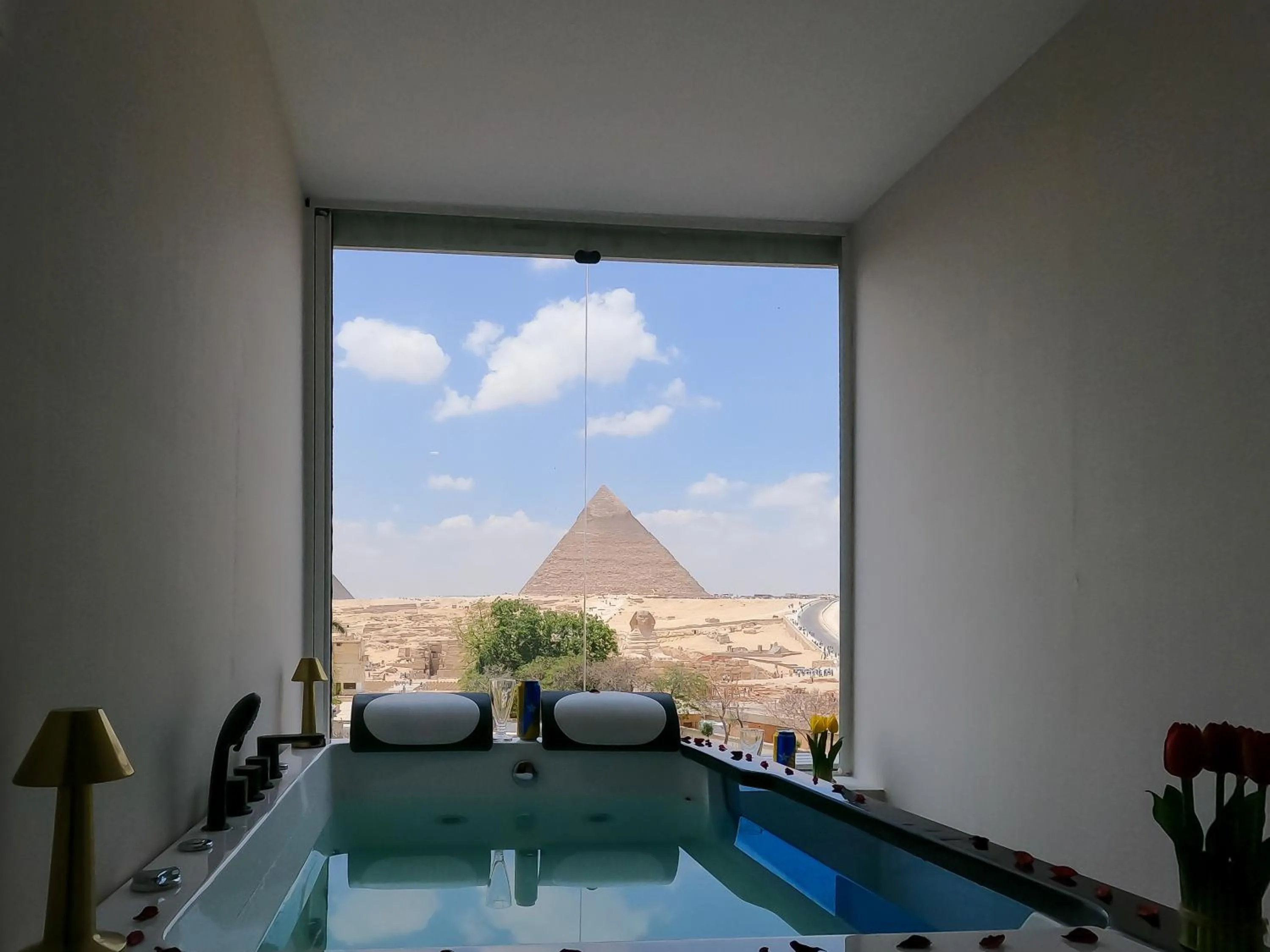 View (from property/room) in Giza Pyramids View Inn