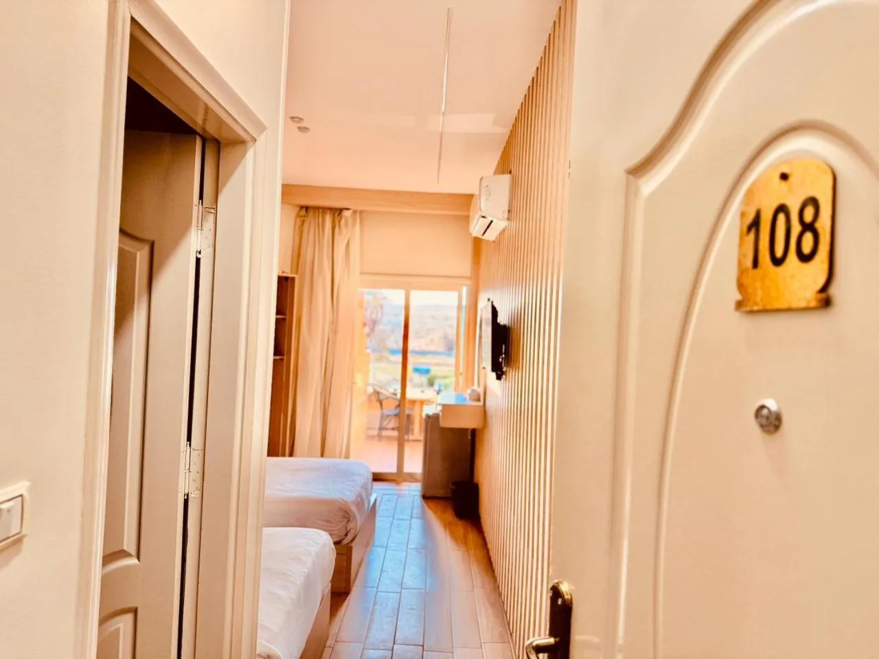 Bed in Giza Pyramids View Inn