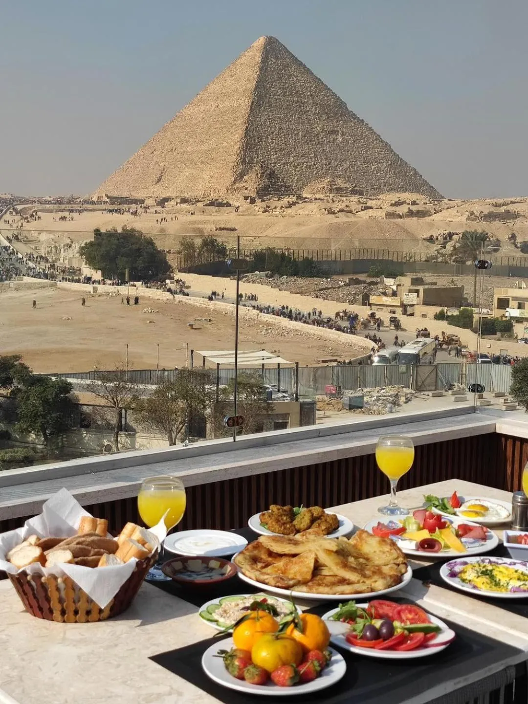 Restaurant/places to eat in Giza Pyramids View Inn