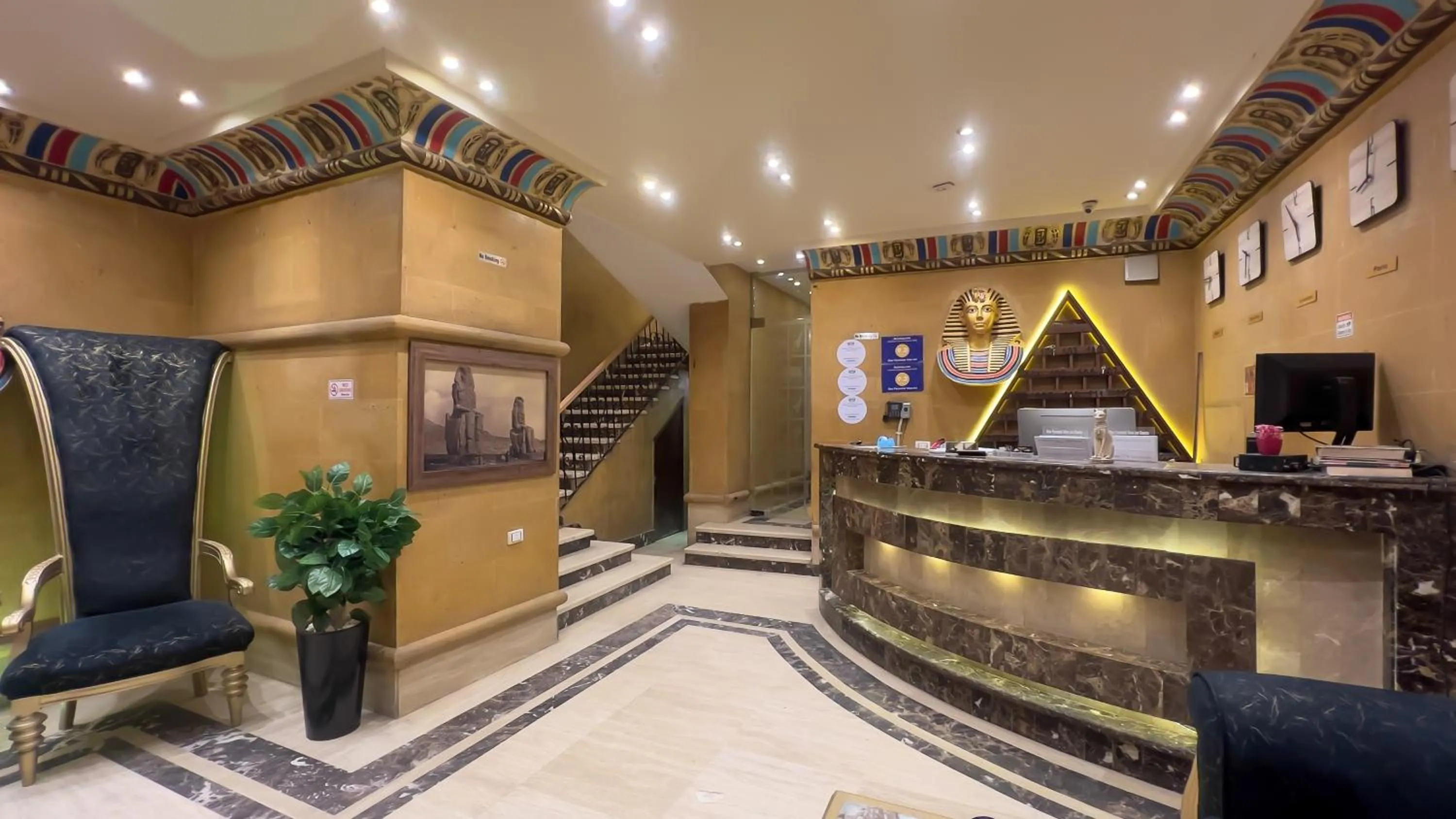 Lobby or reception in Giza Pyramids View Inn