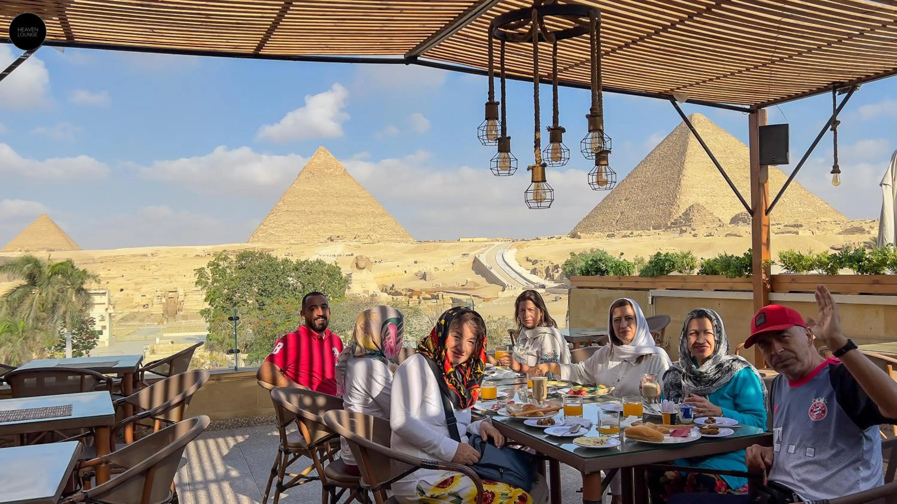 Restaurant/places to eat in Giza Pyramids View Inn
