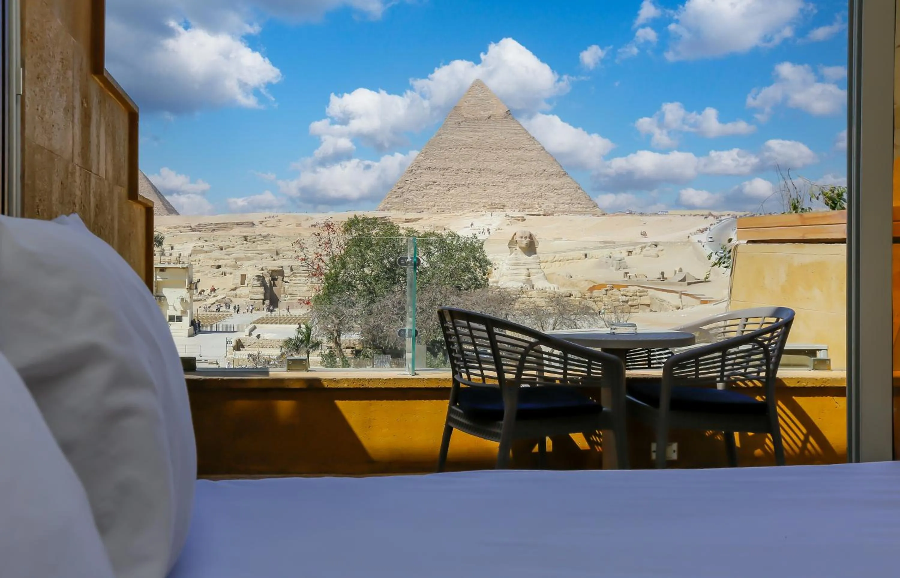 View (from property/room) in Giza Pyramids View Inn
