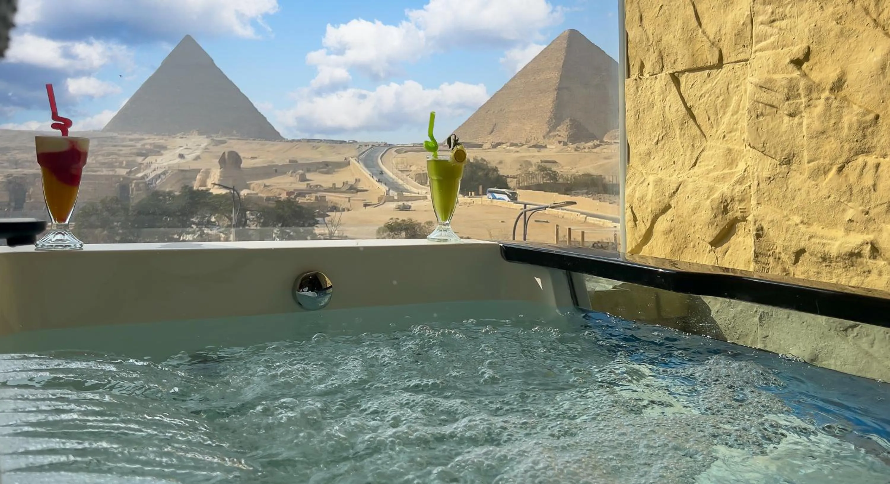 Bedroom in Giza Pyramids View Inn