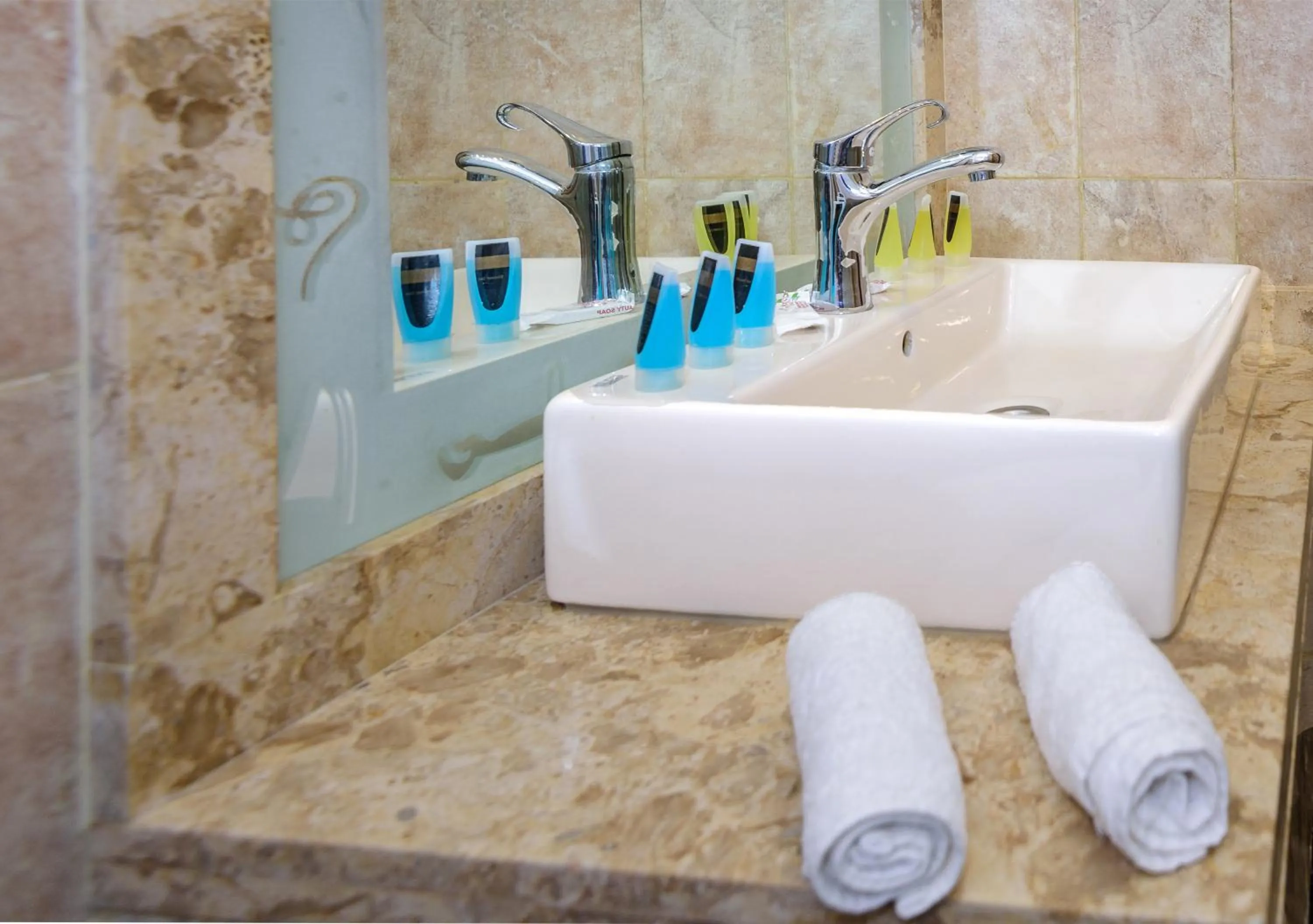 Bathroom in Giza Pyramids View Inn