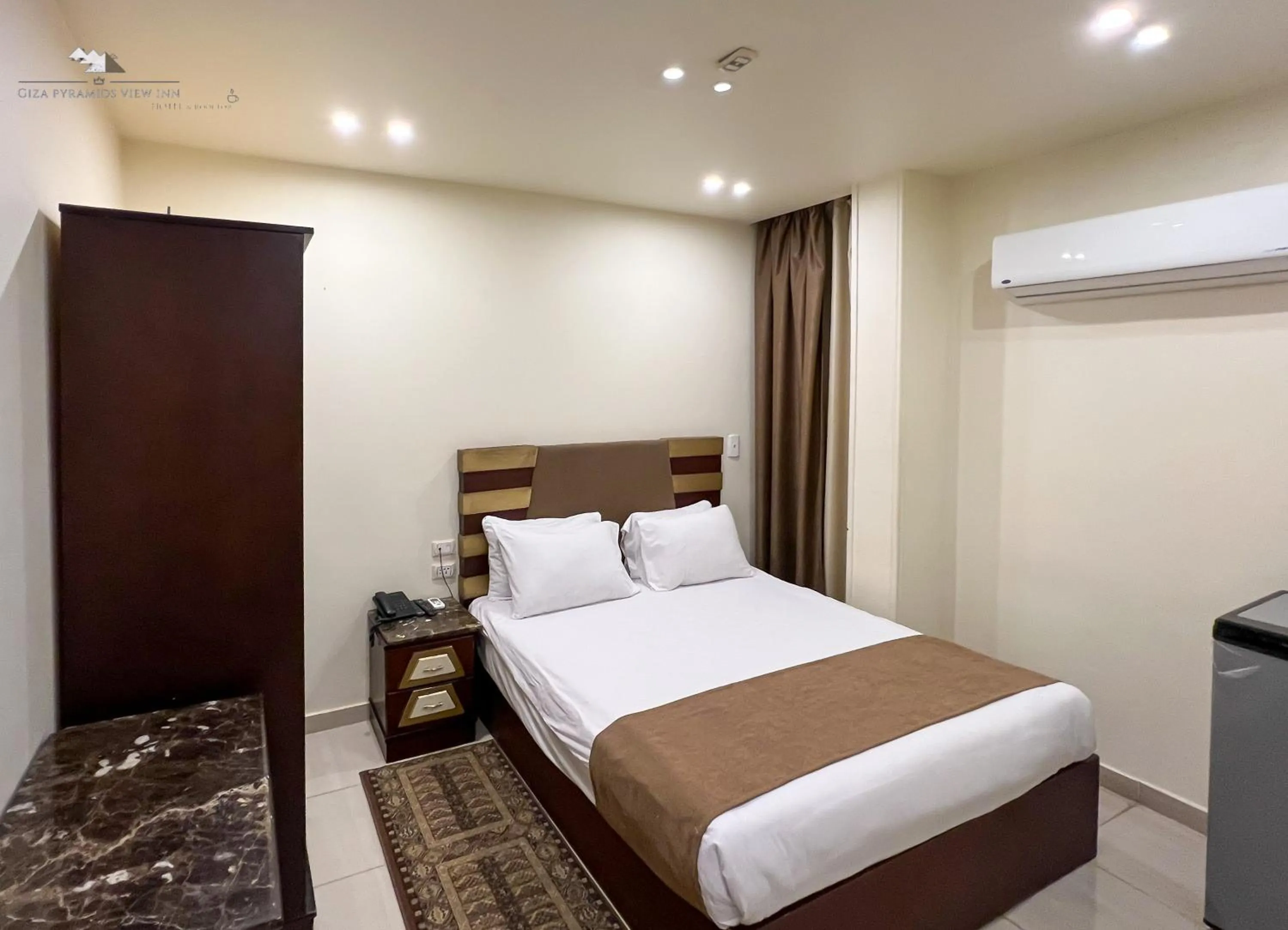 Bedroom, Bed in Giza Pyramids View Inn