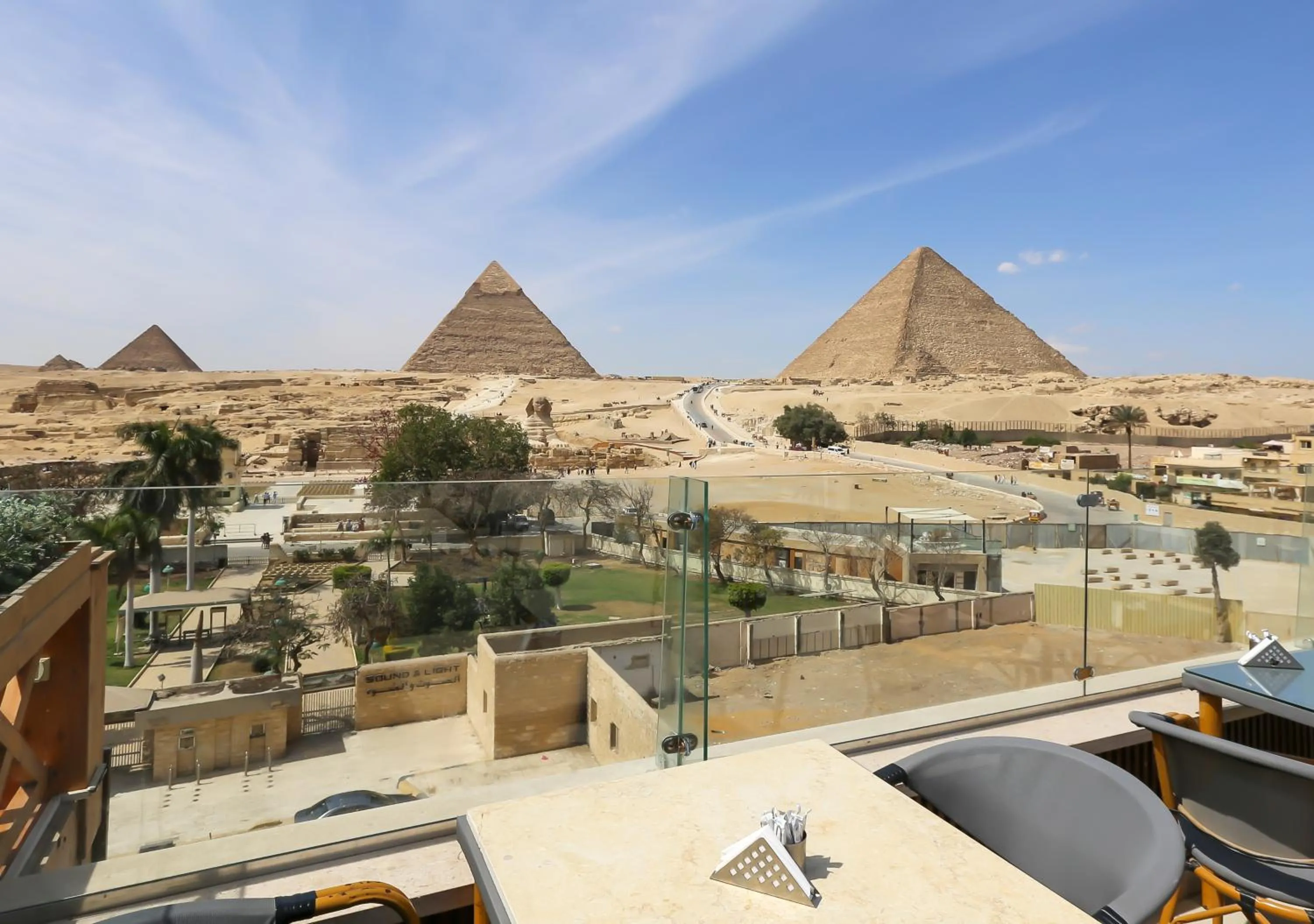 View (from property/room) in Giza Pyramids View Inn