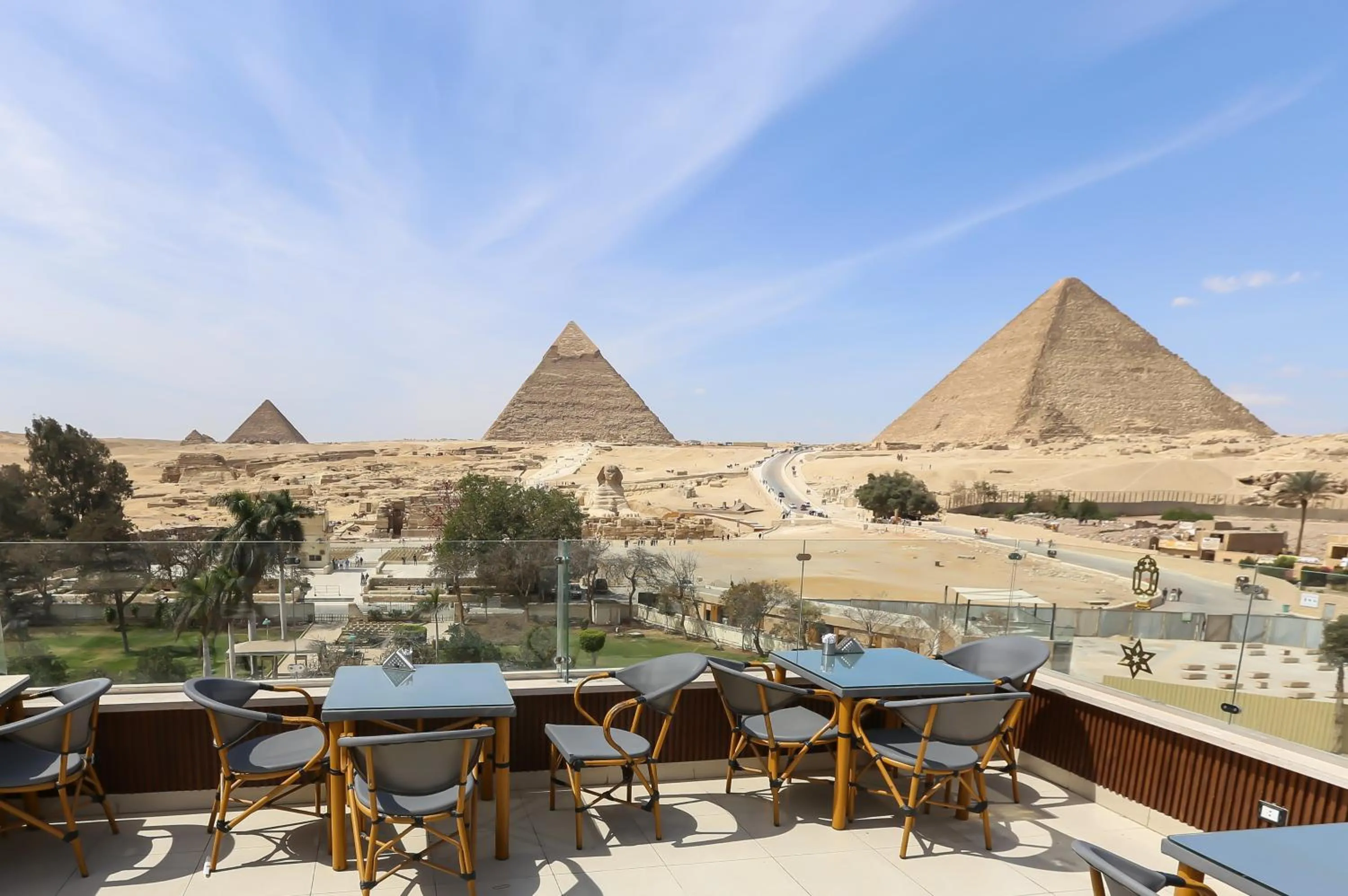 View (from property/room) in Giza Pyramids View Inn