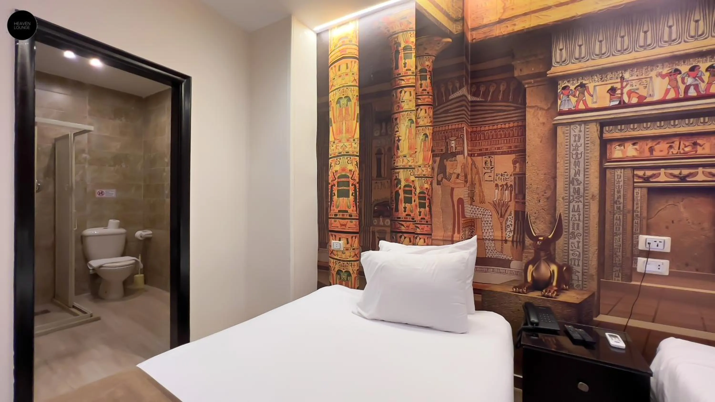 Toilet, Bed in Giza Pyramids View Inn