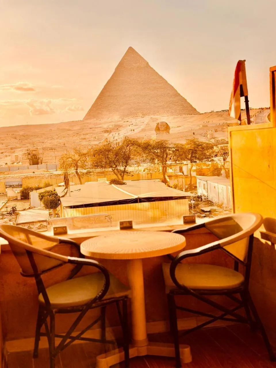 Natural landscape in Giza Pyramids View Inn