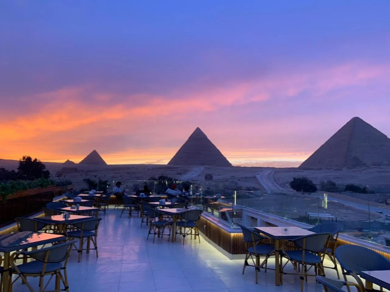 Restaurant/places to eat in Giza Pyramids View Inn