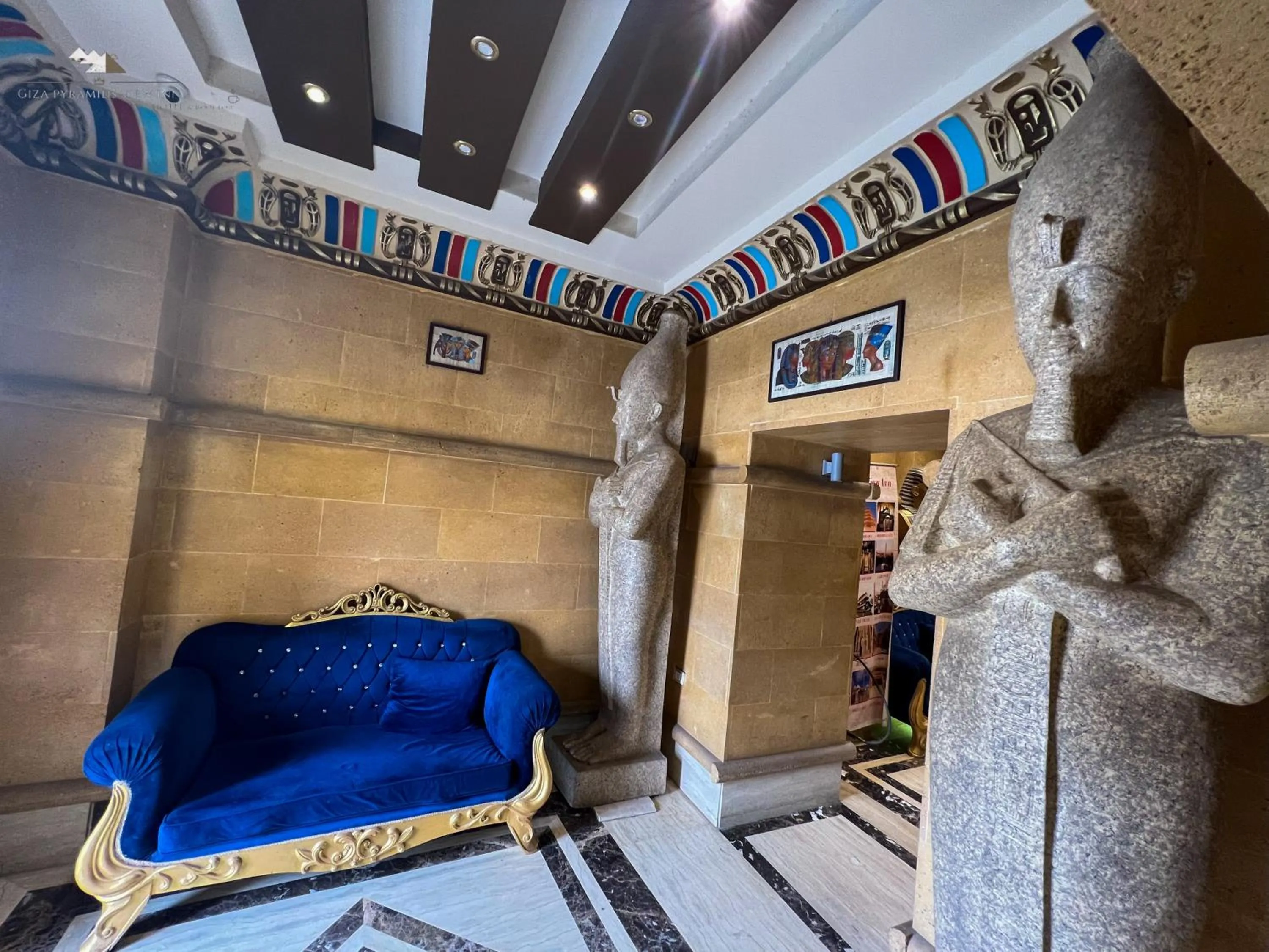 Lobby or reception in Giza Pyramids View Inn