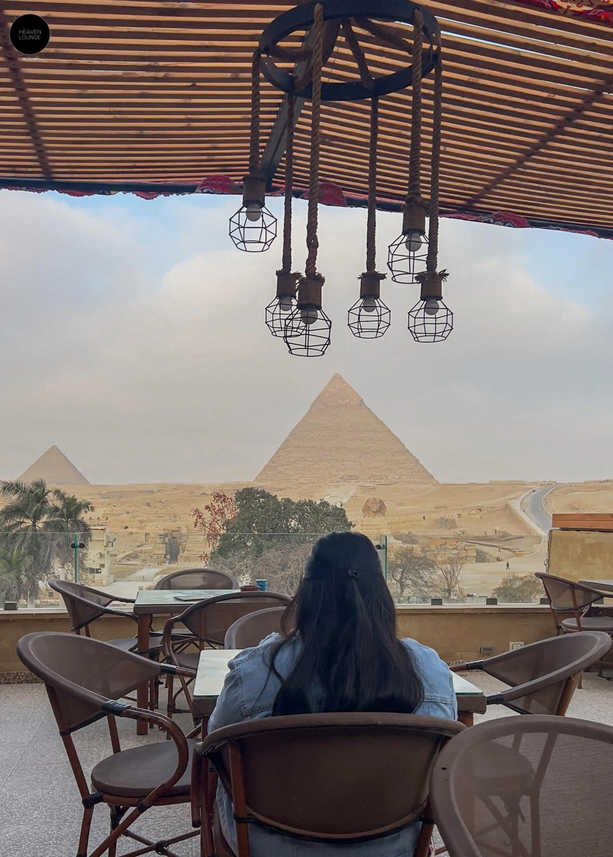 Restaurant/places to eat in Giza Pyramids View Inn