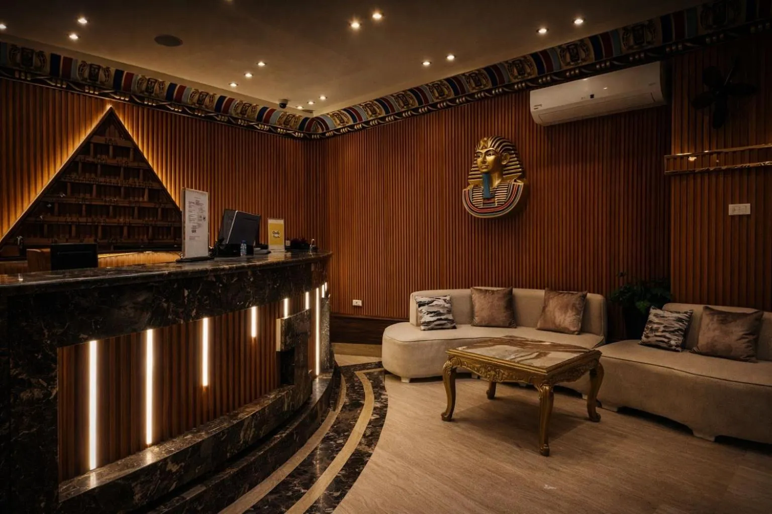 Lobby or reception in Giza Pyramids View Inn