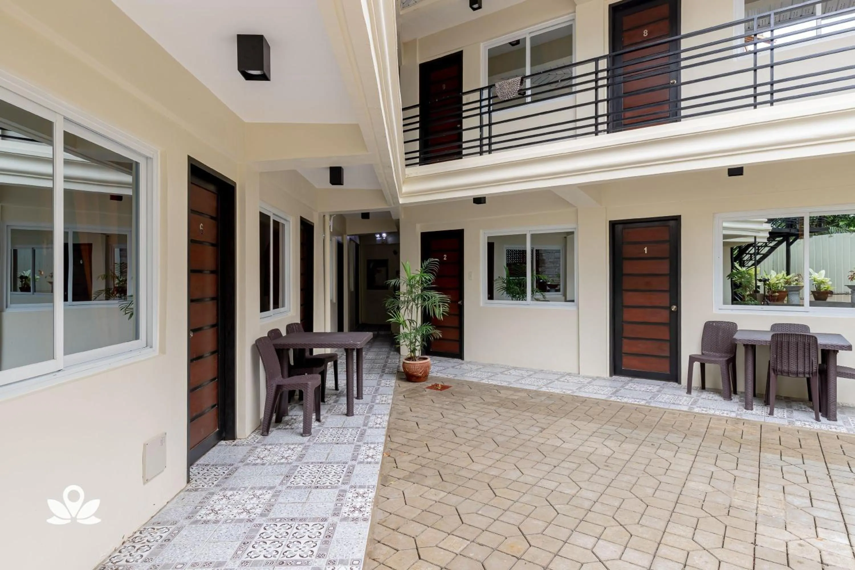 Patio in Happy Grey Hotel Vigan