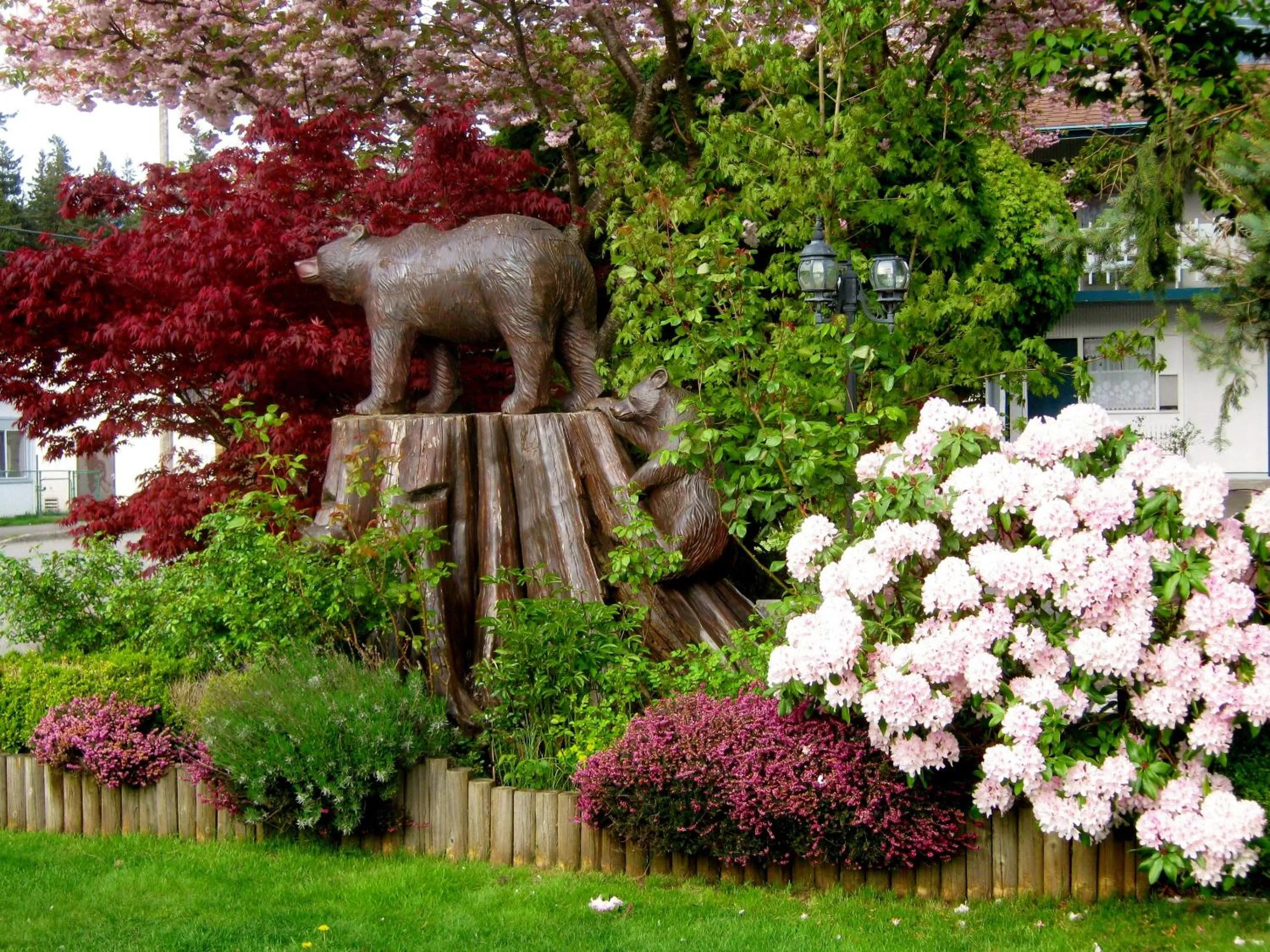 Garden in Slumber Lodge